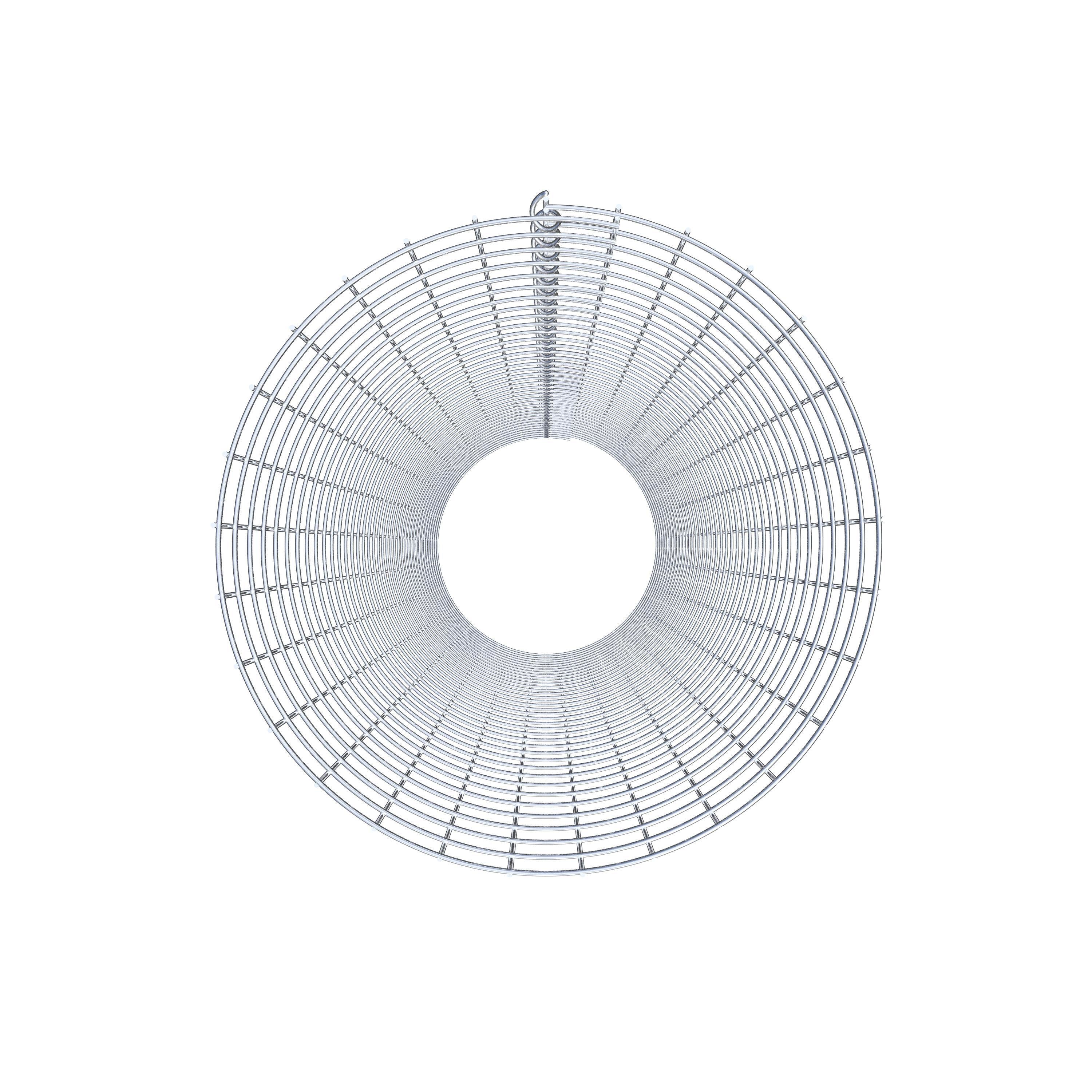 Schanskorfkolom diameter 47 cm MW 5 x 5 cm rond