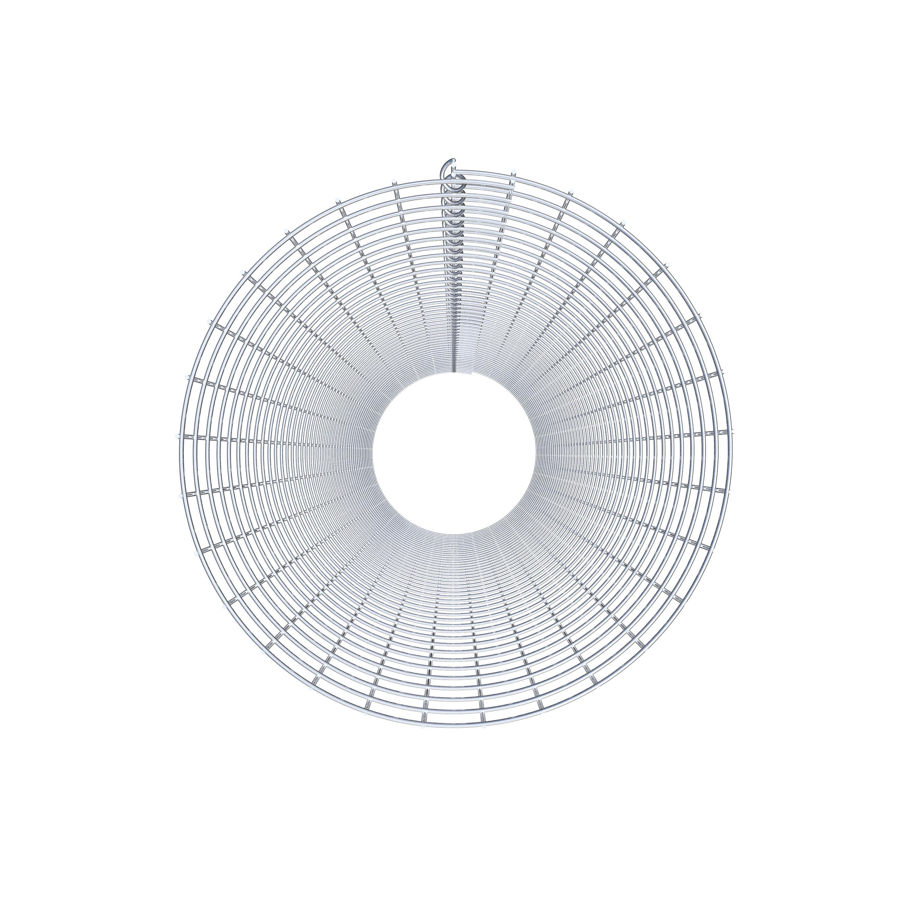 Schanskorfkolom diameter 47 cm MW 5 x 5 cm rond