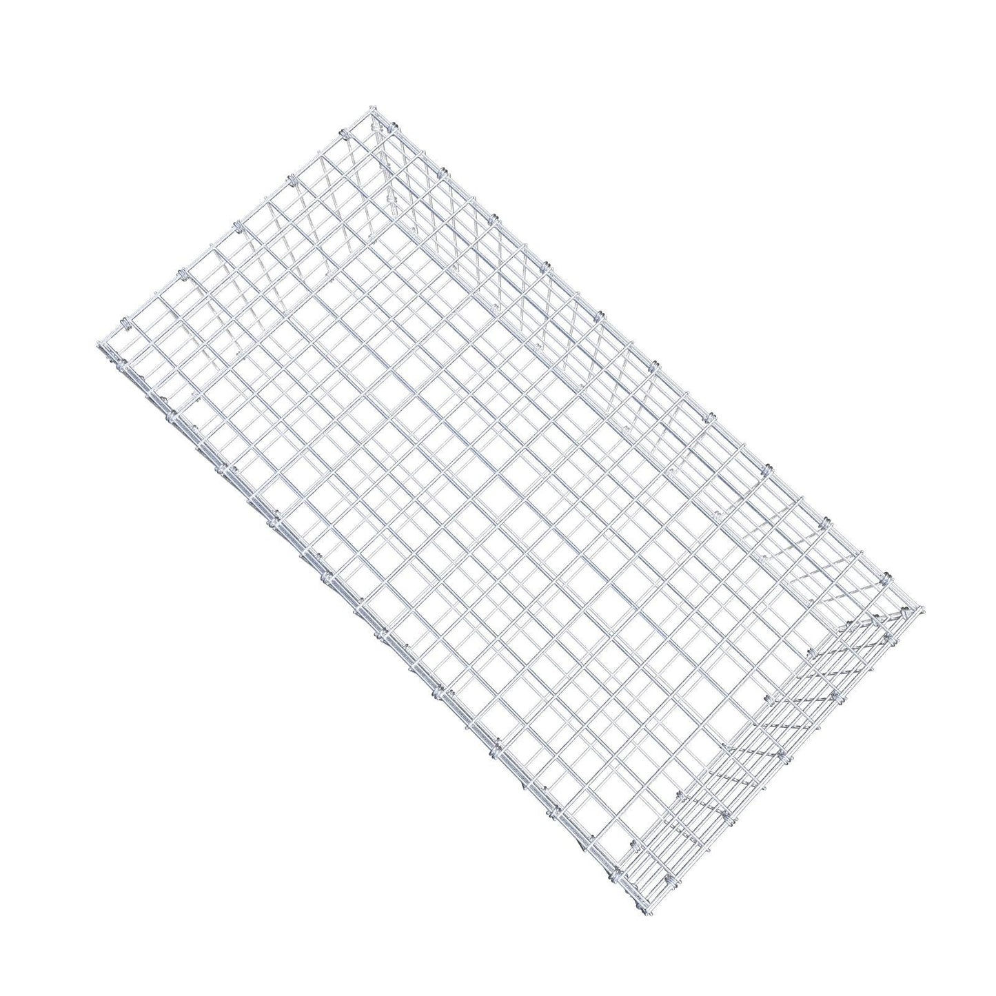 Schanskorf 100 cm x 30 cm x 50 cm (L x H x D), maaswijdte 5 x 5 cm, spiraalring