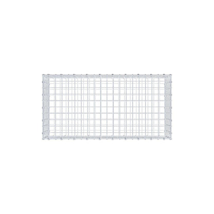 Schanskorf 100 cm x 30 cm x 50 cm (L x H x D), maaswijdte 5 x 5 cm, spiraalring