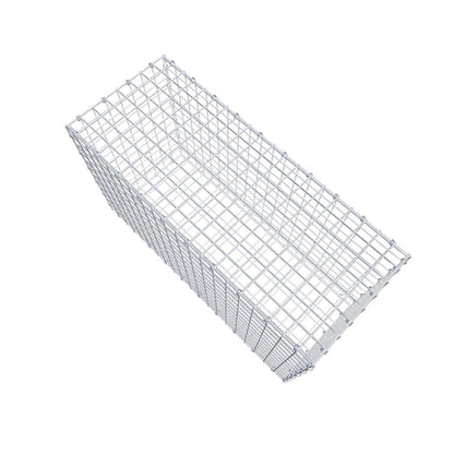 Gabion 100 cm x 60 cm x 40 cm (L x H x D), maskestørrelse 5 x 5 cm, spiralring