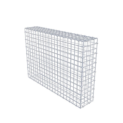 Gabion 100 cm x 70 cm x 20 cm (L x H x P), mailles 5 x 5 cm, anneau en spirale