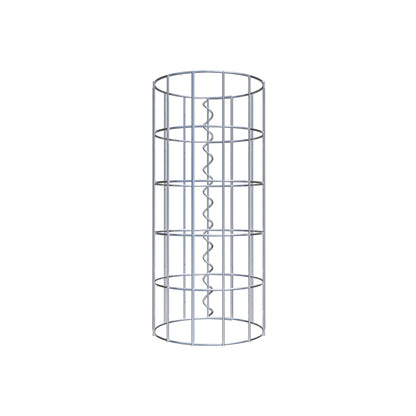 Schanskorf kolom diameter 22 cm, MW 5 x 10 cm rond