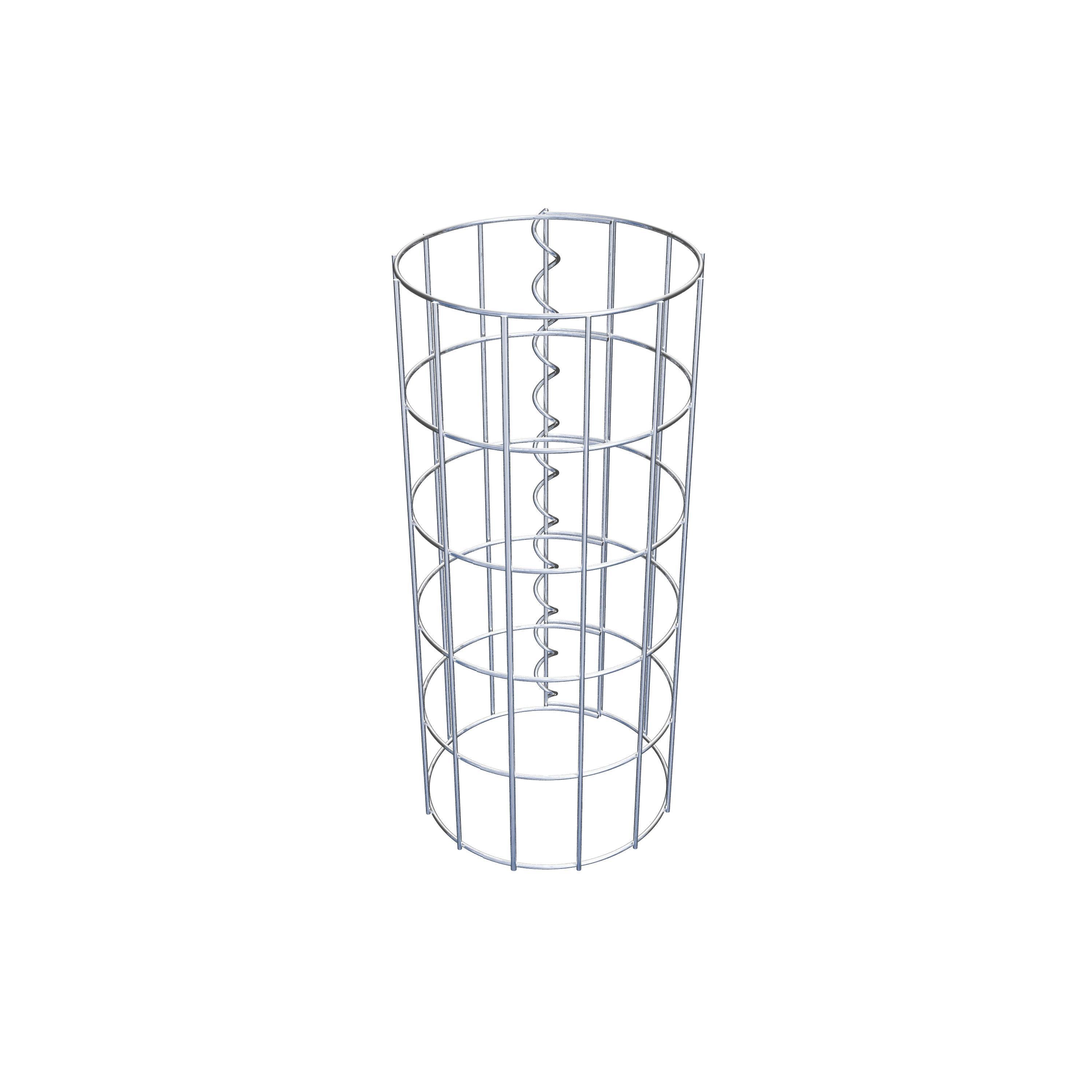 Schanskorfkolom diameter 22 cm, MW 5 x 10 cm rond