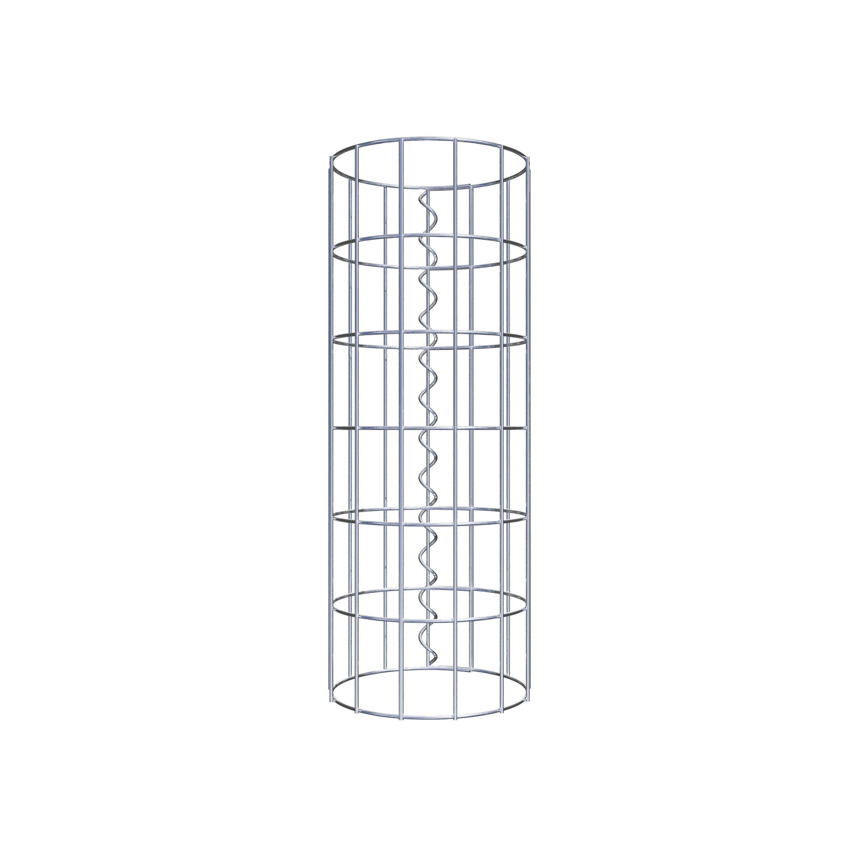 Schanskorfkolom diameter 22 cm, MW 5 x 10 cm rond