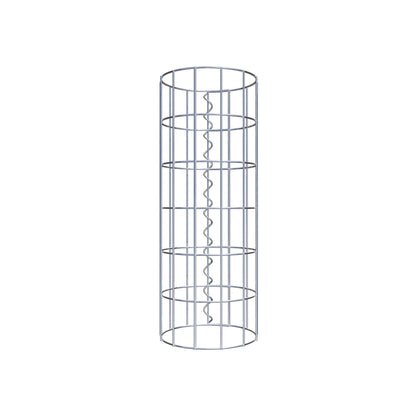 Schanskorf kolom diameter 22 cm, MW 5 x 10 cm rond