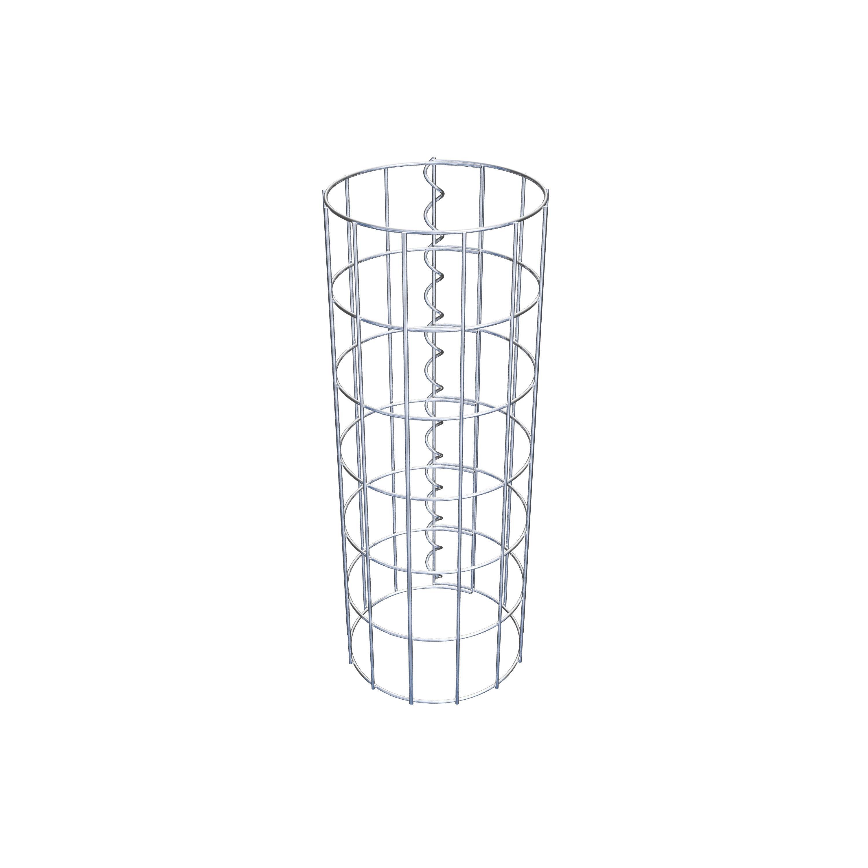 Schanskorfkolom diameter 22 cm, MW 5 x 10 cm rond