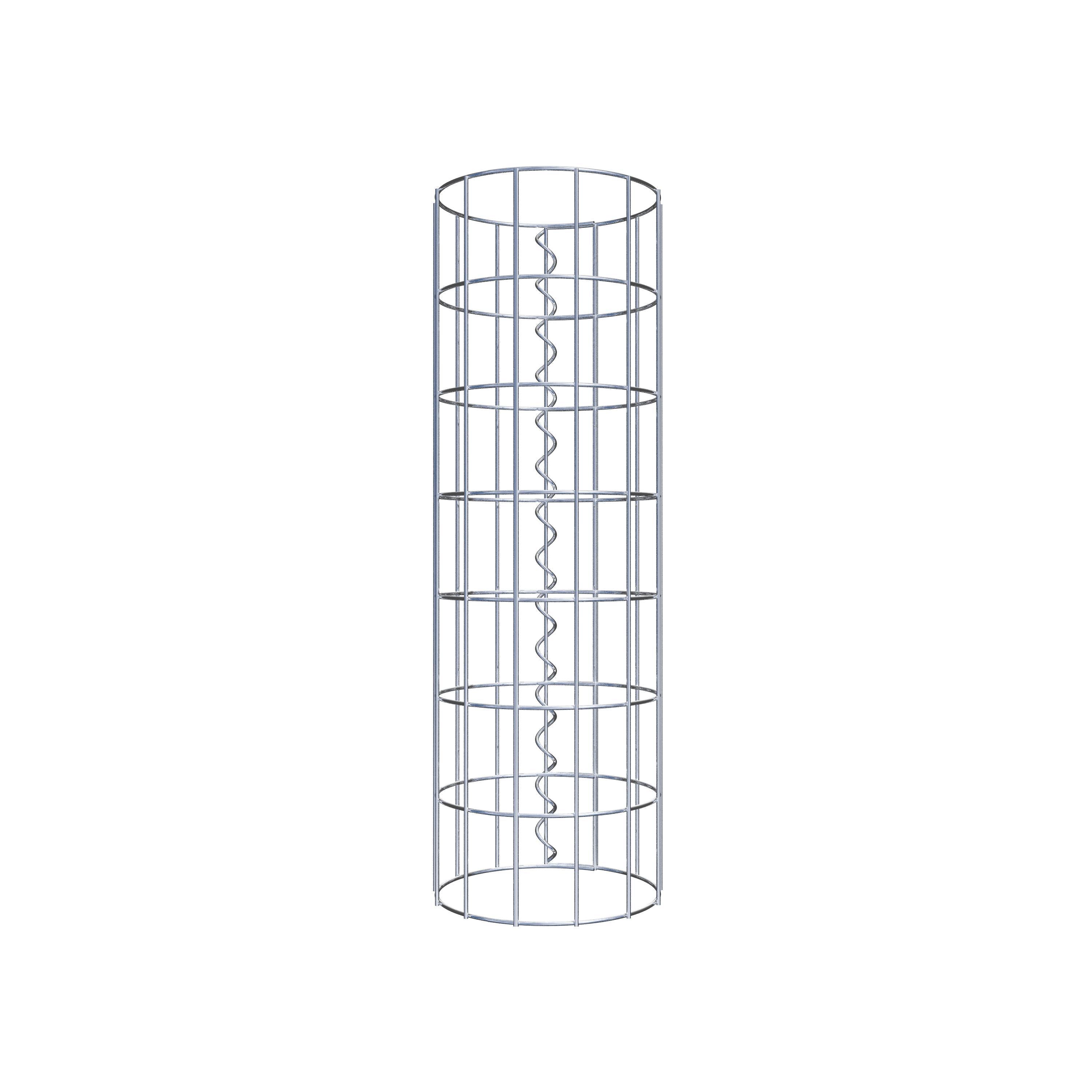 Schanskorfkolom diameter 22 cm, MW 5 x 10 cm rond