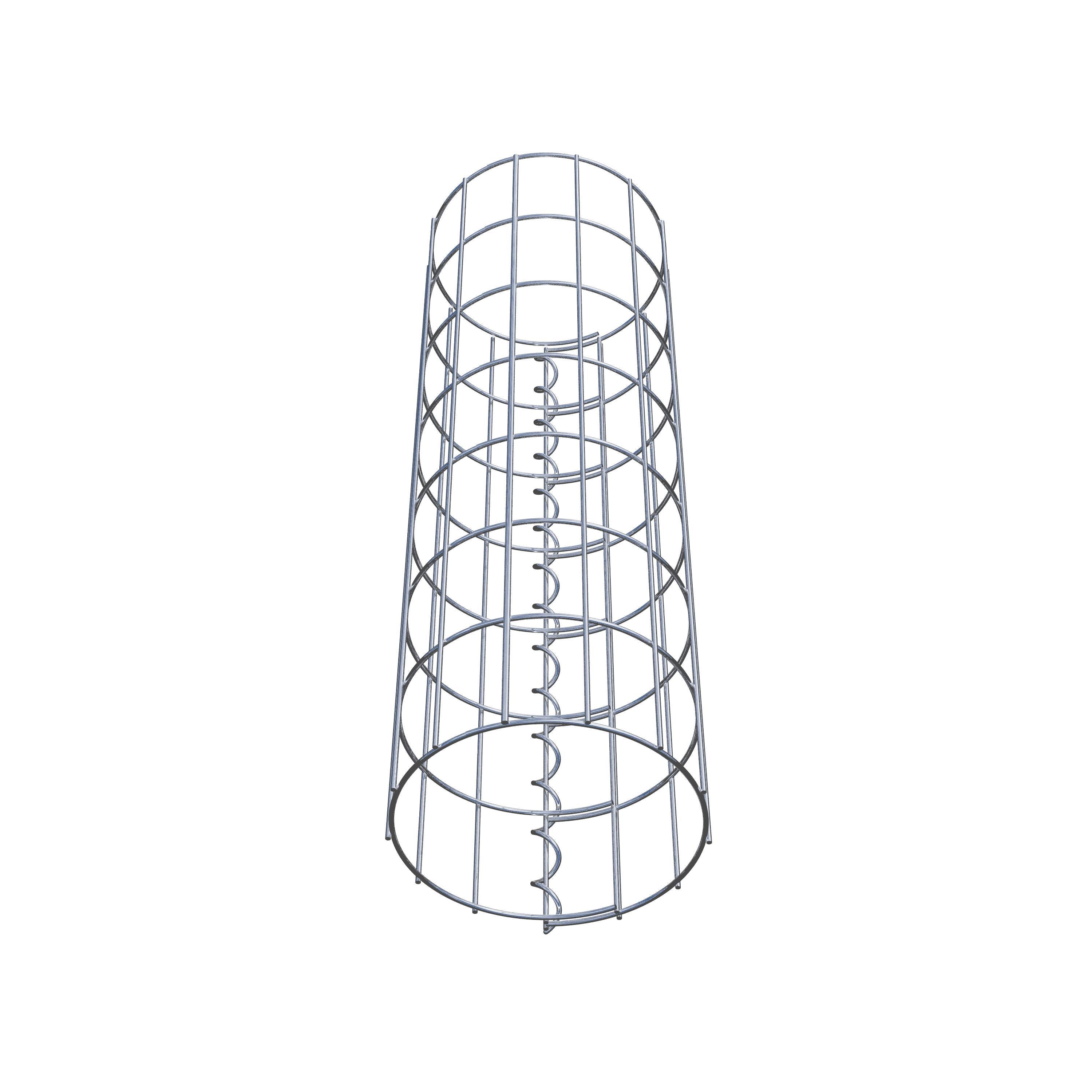 Schanskorfkolom diameter 22 cm, MW 5 x 10 cm rond