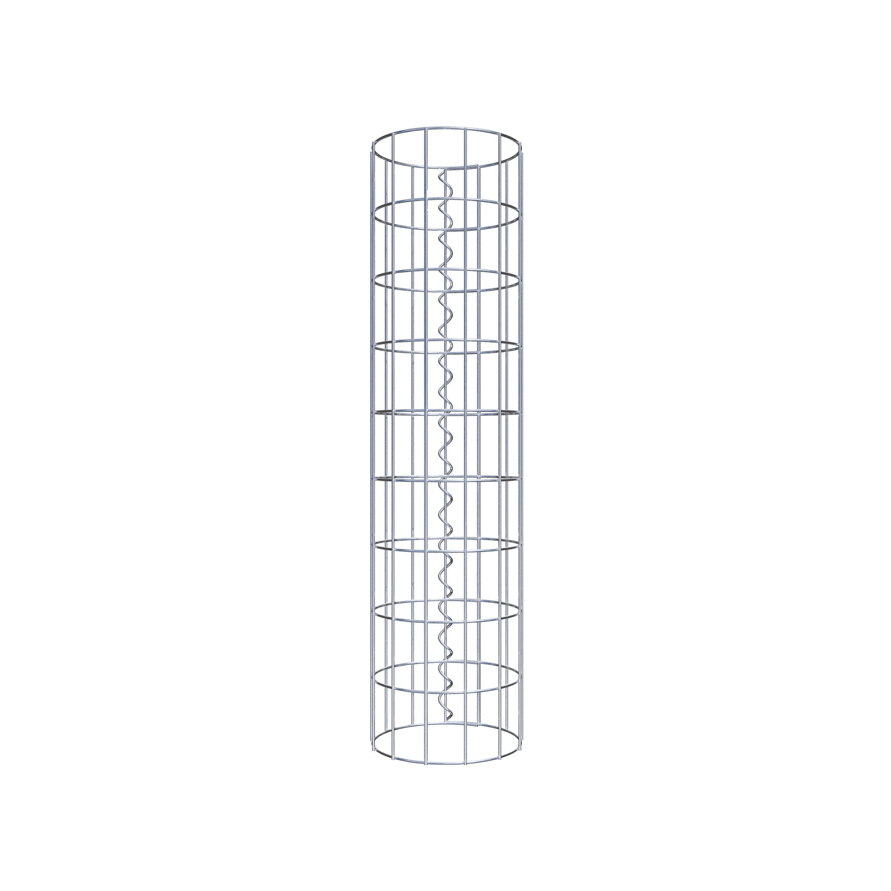 Schanskorfkolom diameter 22 cm, MW 5 x 10 cm rond