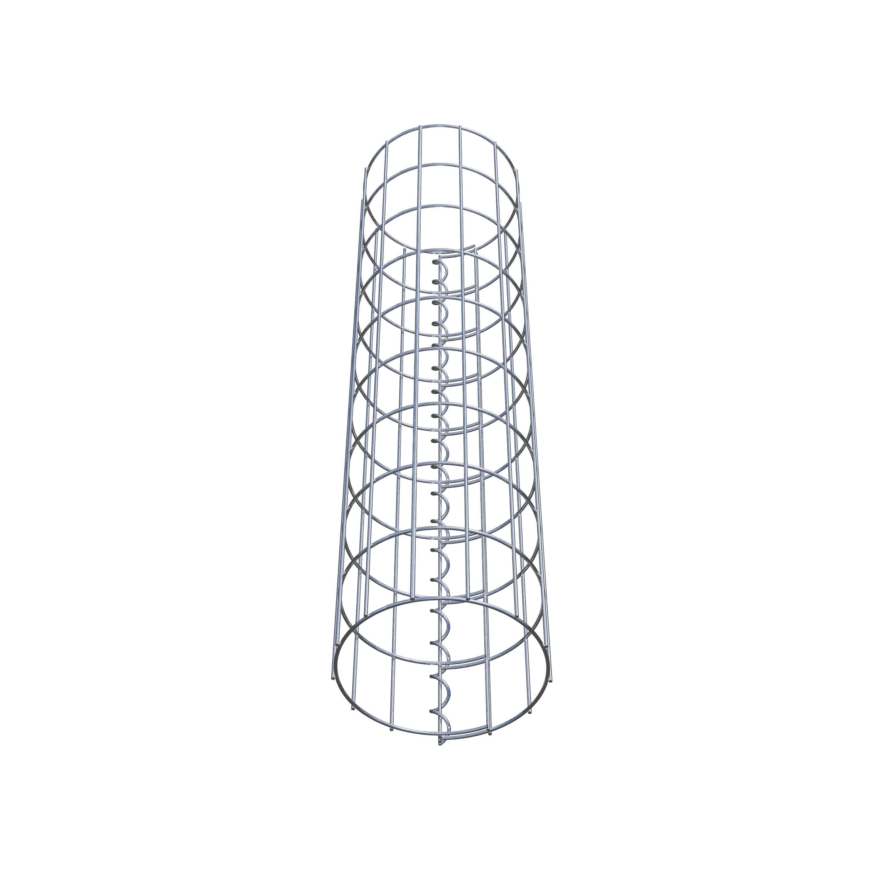 Schanskorfkolom diameter 22 cm, MW 5 x 10 cm rond