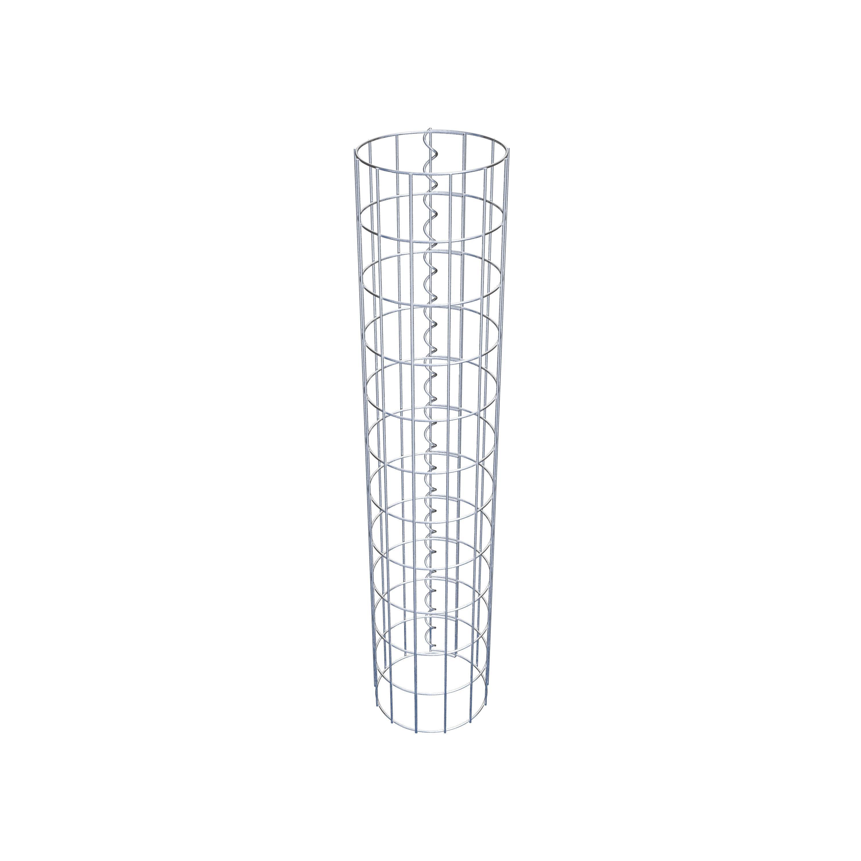 Schanskorfkolom diameter 22 cm, MW 5 x 10 cm rond