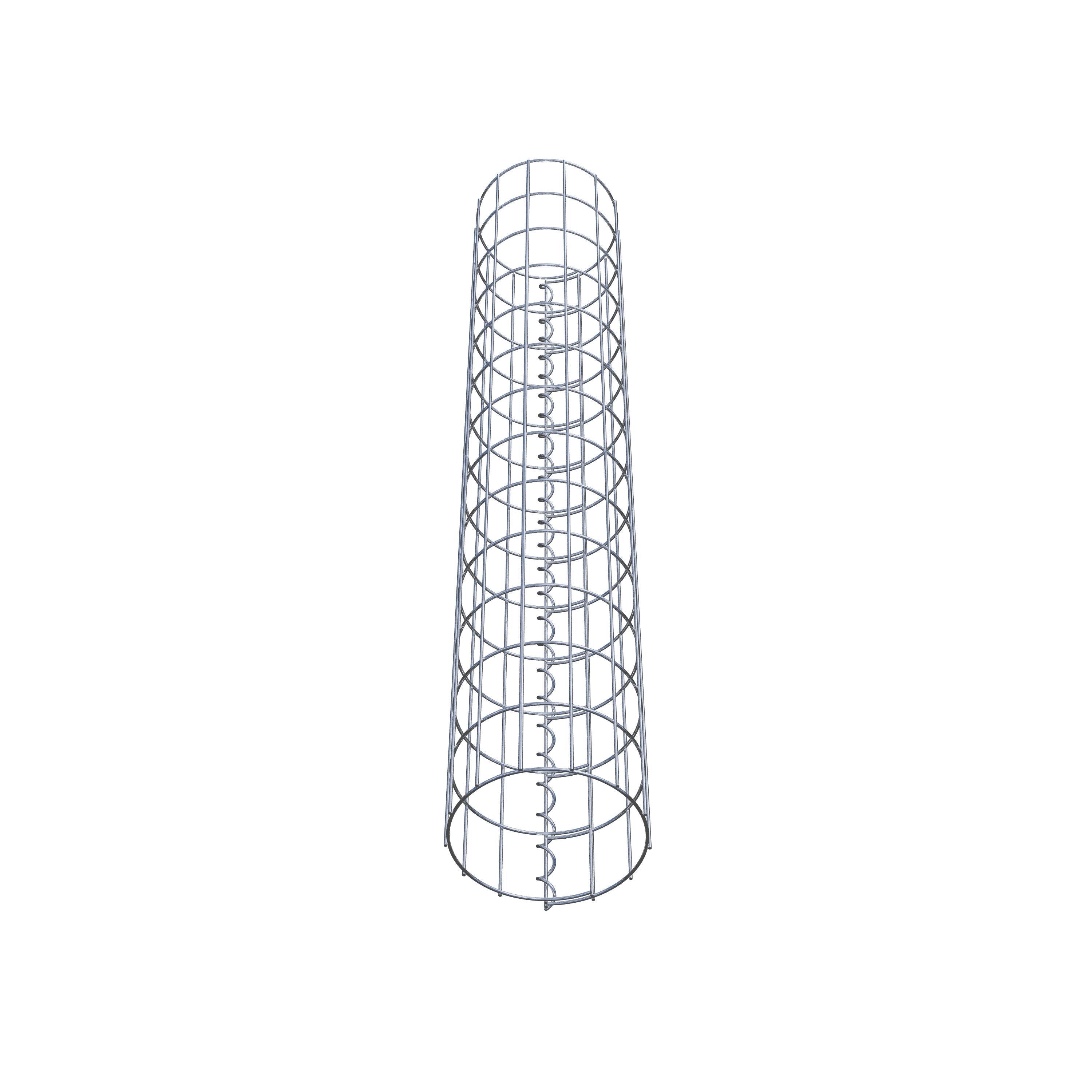 Schanskorfkolom diameter 22 cm, MW 5 x 10 cm rond