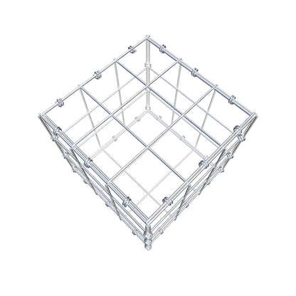 Gabião 30 cm x 30 cm x 30 cm (C x A x P), malhagem 10 x 10 cm, anel espiral