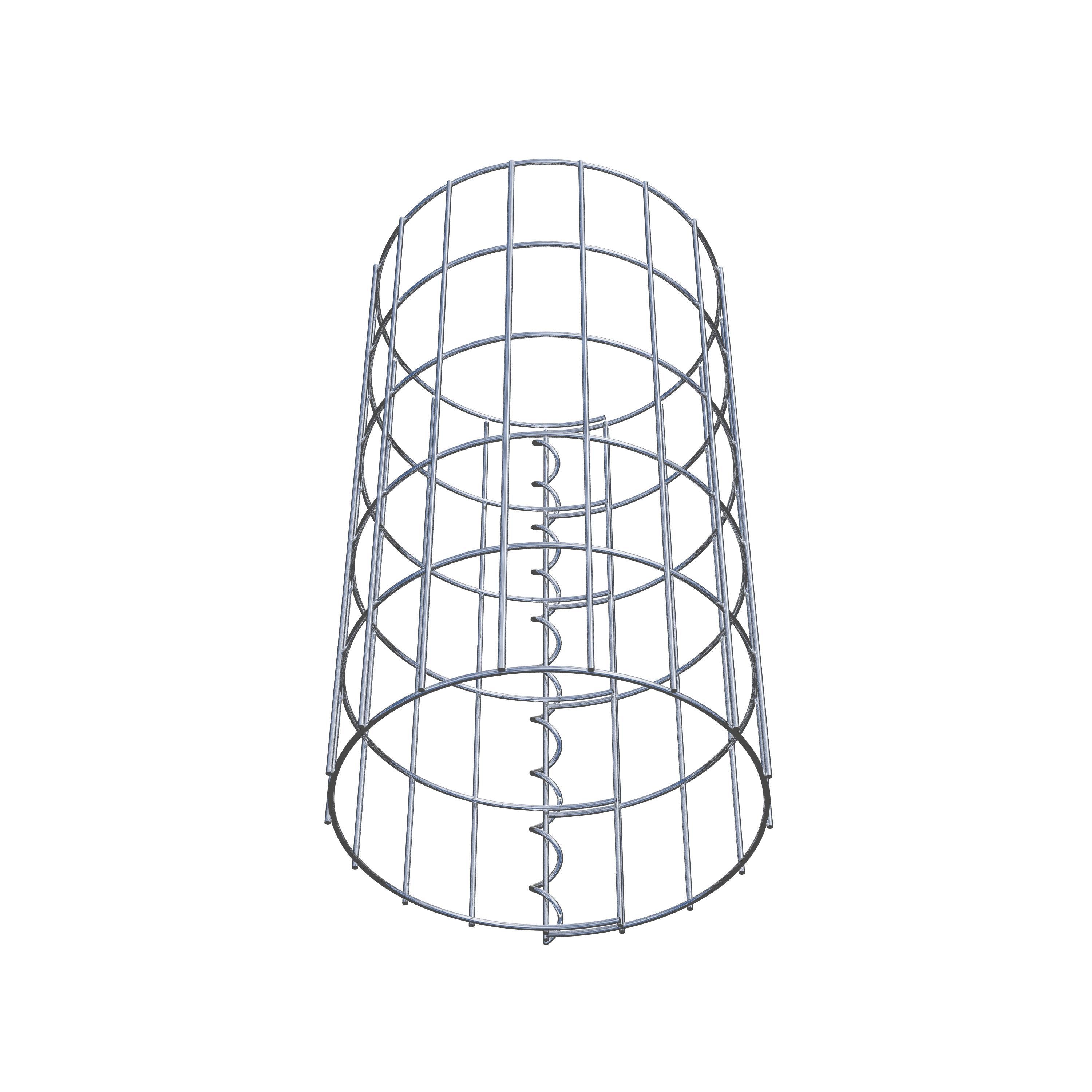 Colonna di gabbioni diametro 27 cm, MW 5 x 10 cm rotonda