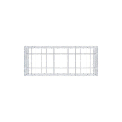 Gabião 100 cm x 40 cm x 40 cm (C x A x P), malhagem 10 x 10 cm, anel espiral