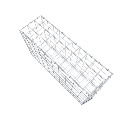Gabion 100 cm x 60 cm x 30 cm (L x H x D), maskstorlek 10 x 10 cm, spiralring