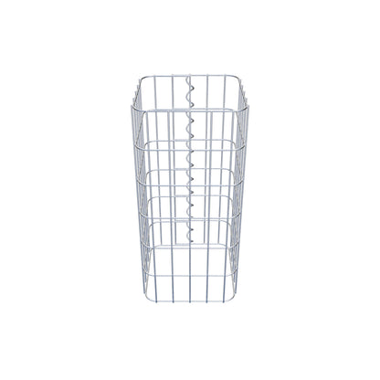 Colonna di gabbioni 27 x 27 cm, MW 5 x 10 cm quadrati