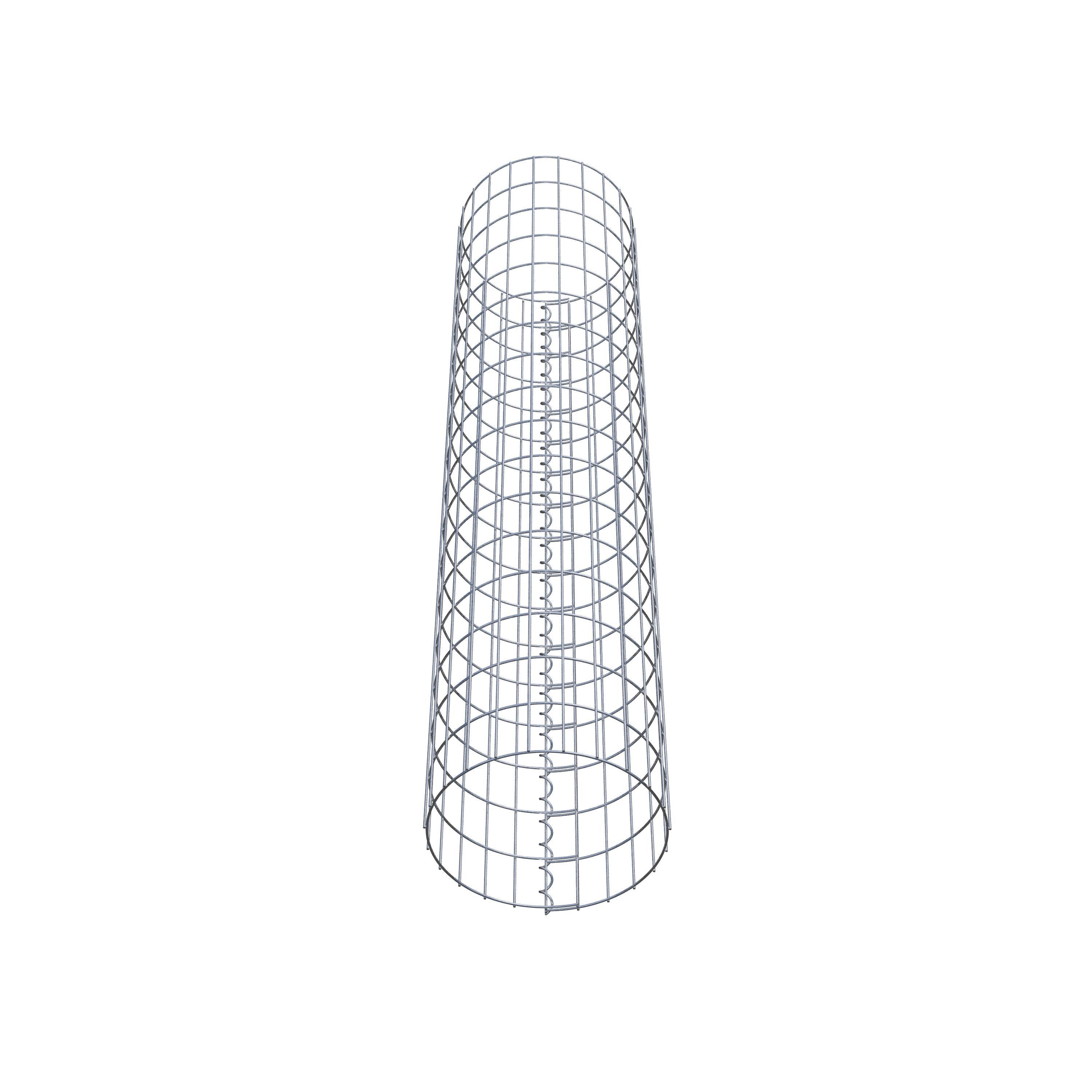 Schanskorfkolom diameter 37 cm, MW 5 x 10 cm rond