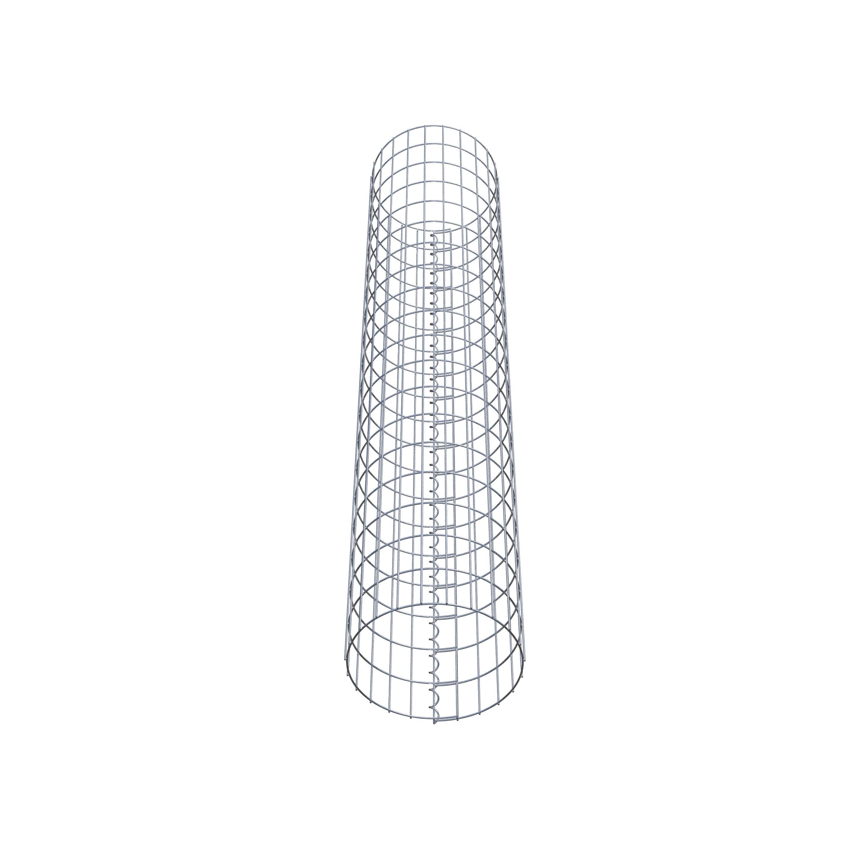 Gabionsøjle diameter 37 cm, MW 5 x 10 cm rund