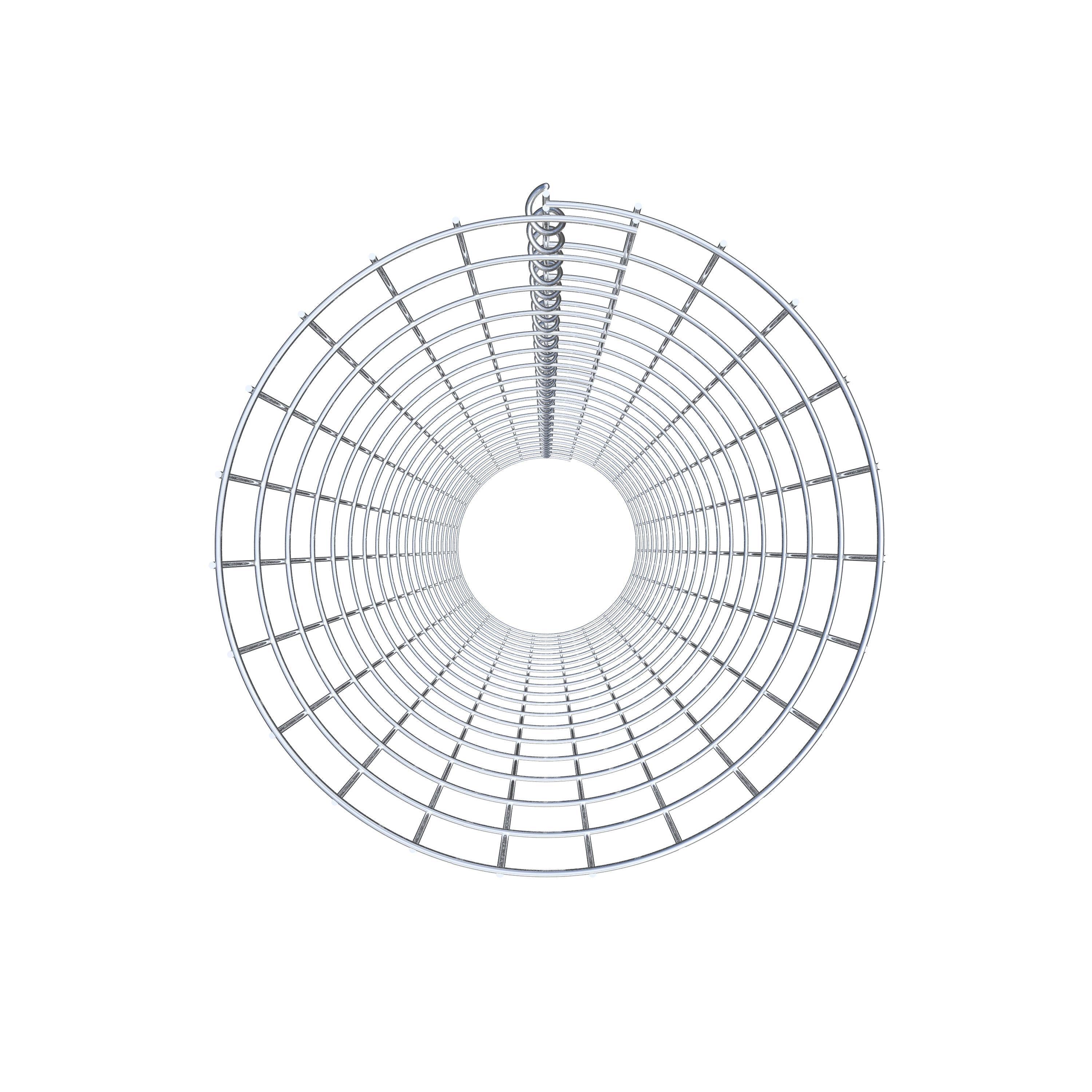 Schanskorfkolom diameter 37 cm, MW 5 x 10 cm rond