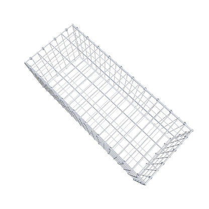 Gabion 100 cm x 40 cm x 40 cm (L x H x D), maskestørrelse 5 x 10 cm, spiralring