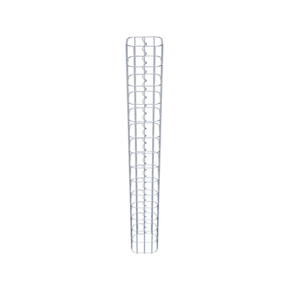Schanskorfzuil 17 x 17 cm, MW 5 x 10 cm vierkant
