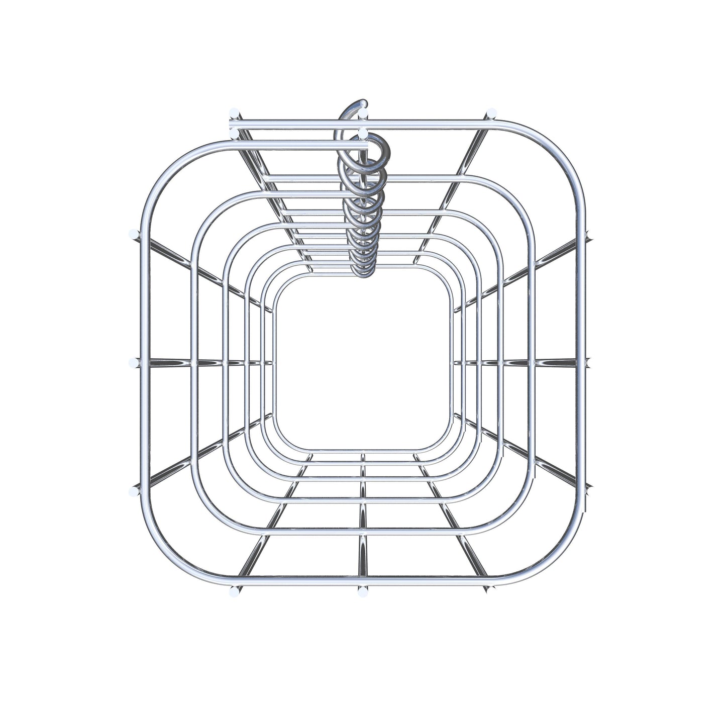 Schanskorfzuil 17 x 17 cm, MW 5 x 10 cm vierkant