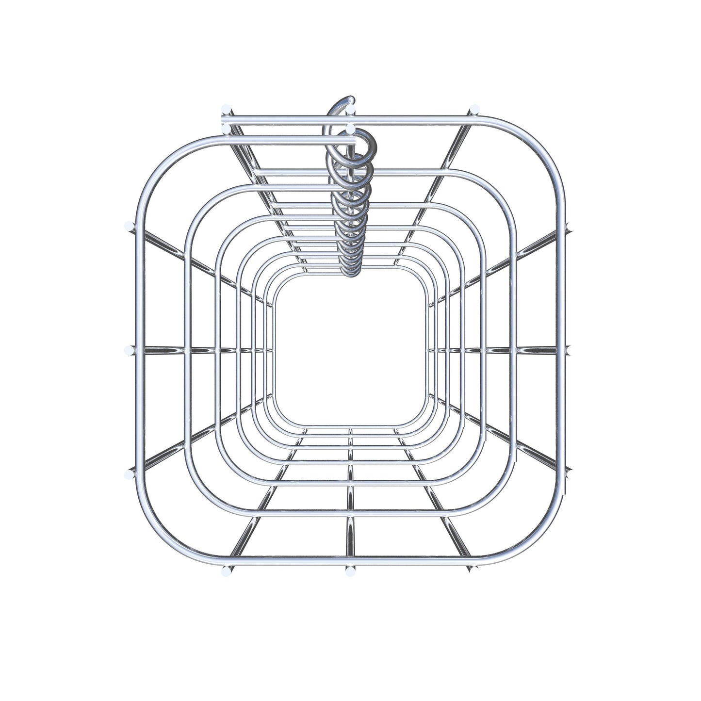 Schanskorfzuil 17 x 17 cm, MW 5 x 10 cm vierkant