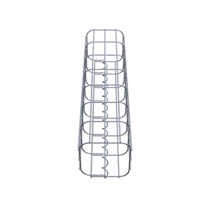 Schanskorfzuil 17 x 17 cm, MW 5 x 10 cm vierkant