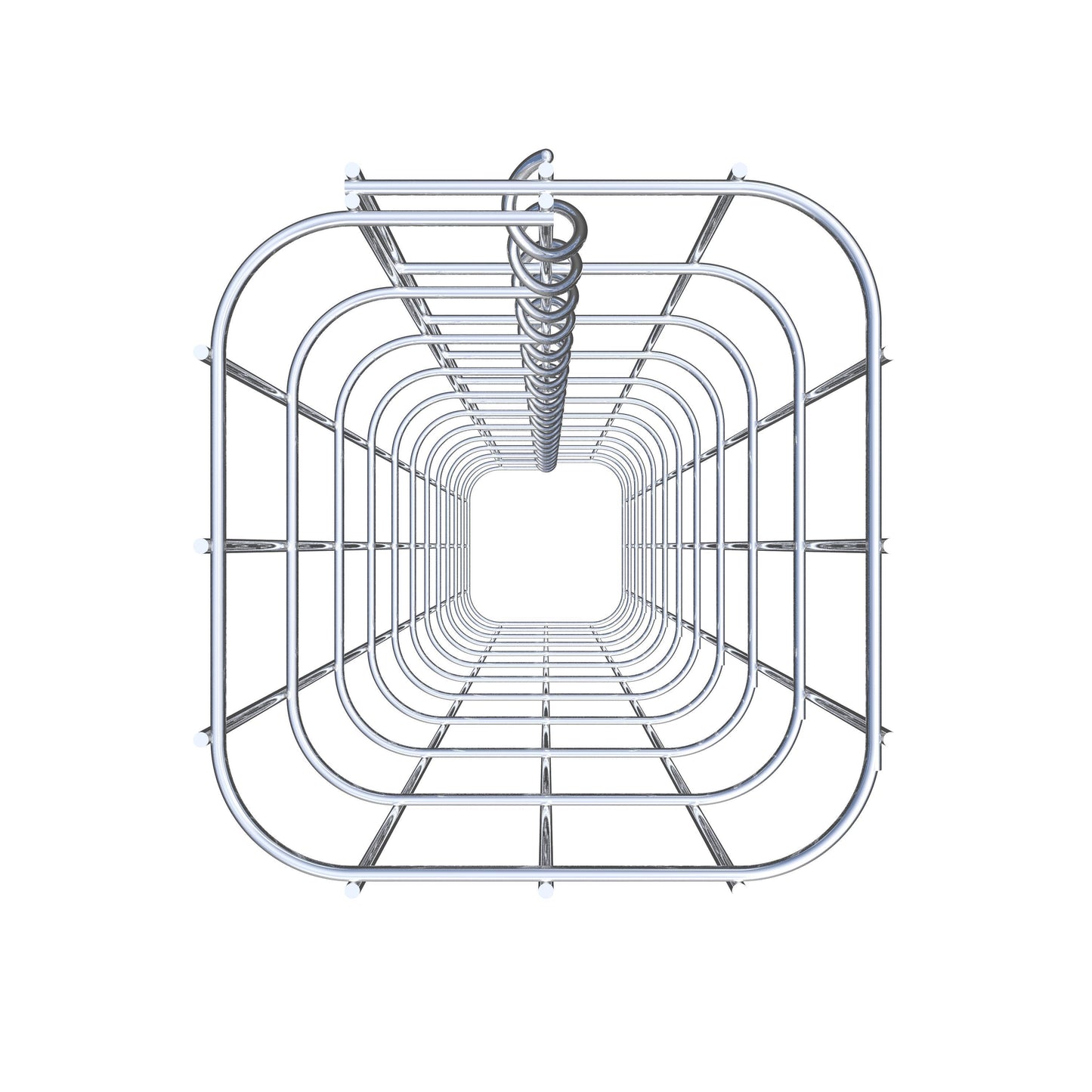 Schanskorfzuil 17 x 17 cm, MW 5 x 10 cm vierkant