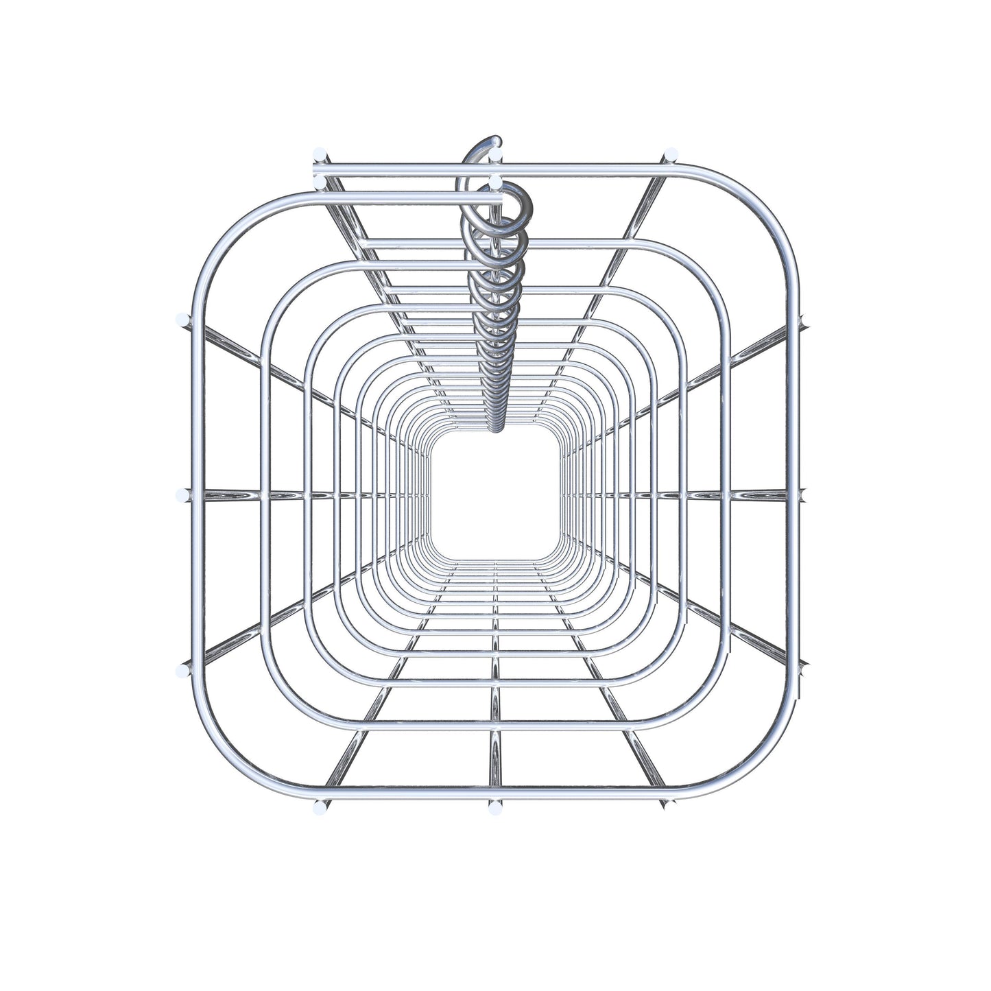 Schanskorfzuil 17 x 17 cm, MW 5 x 10 cm vierkant