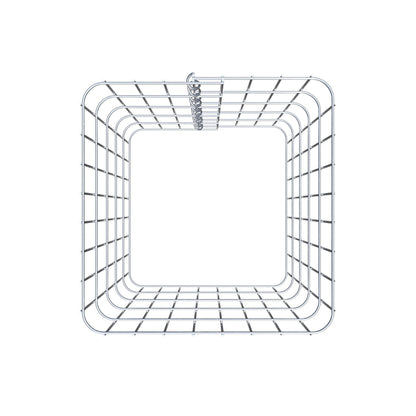 Coluna de gabião 42 x 42 cm, MW 5 x 10 cm quadrado