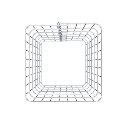 Coluna de gabião 42 x 42 cm, MW 5 x 10 cm quadrado