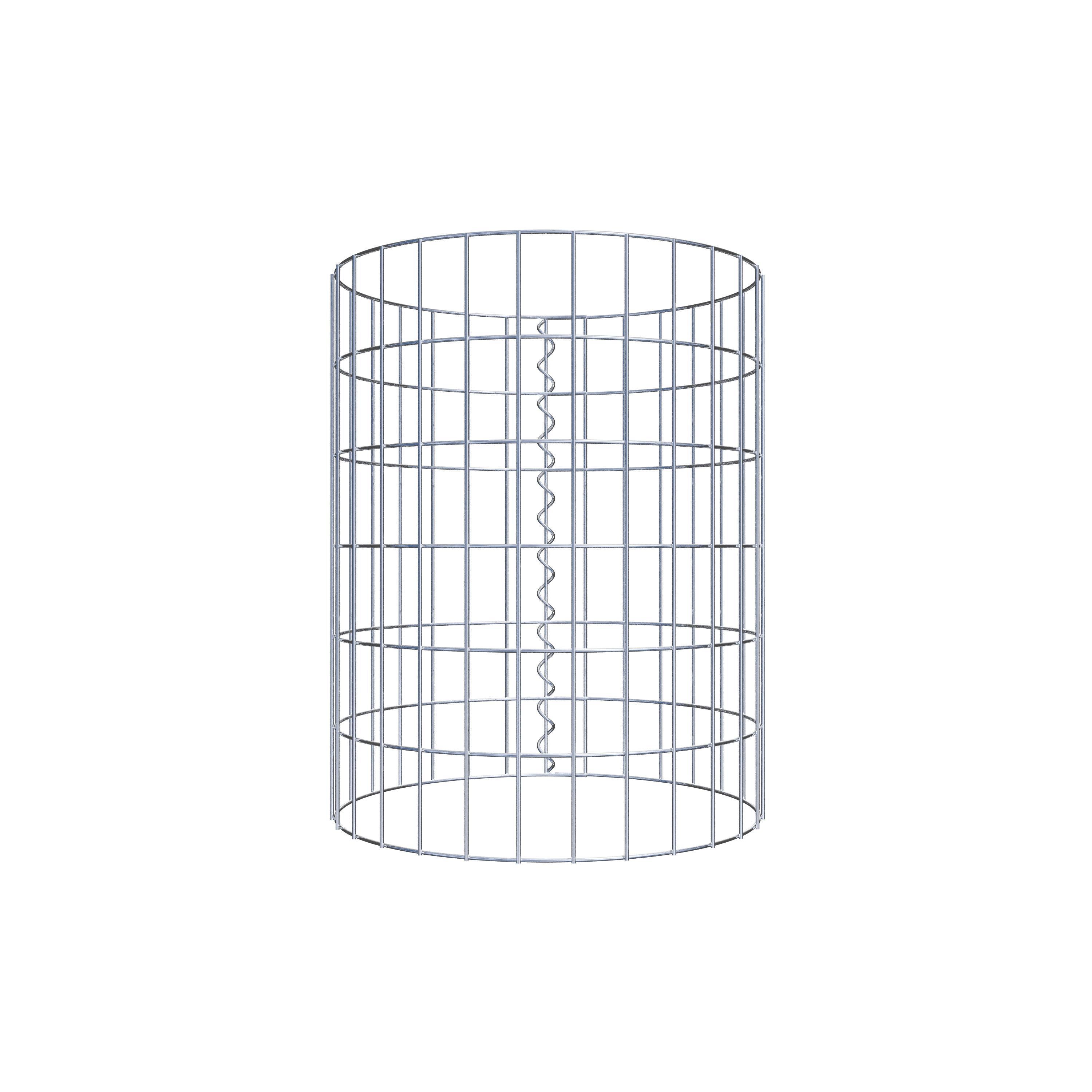 Schanskorfkolom diameter 47 cm, MW 5 x 10 cm rond