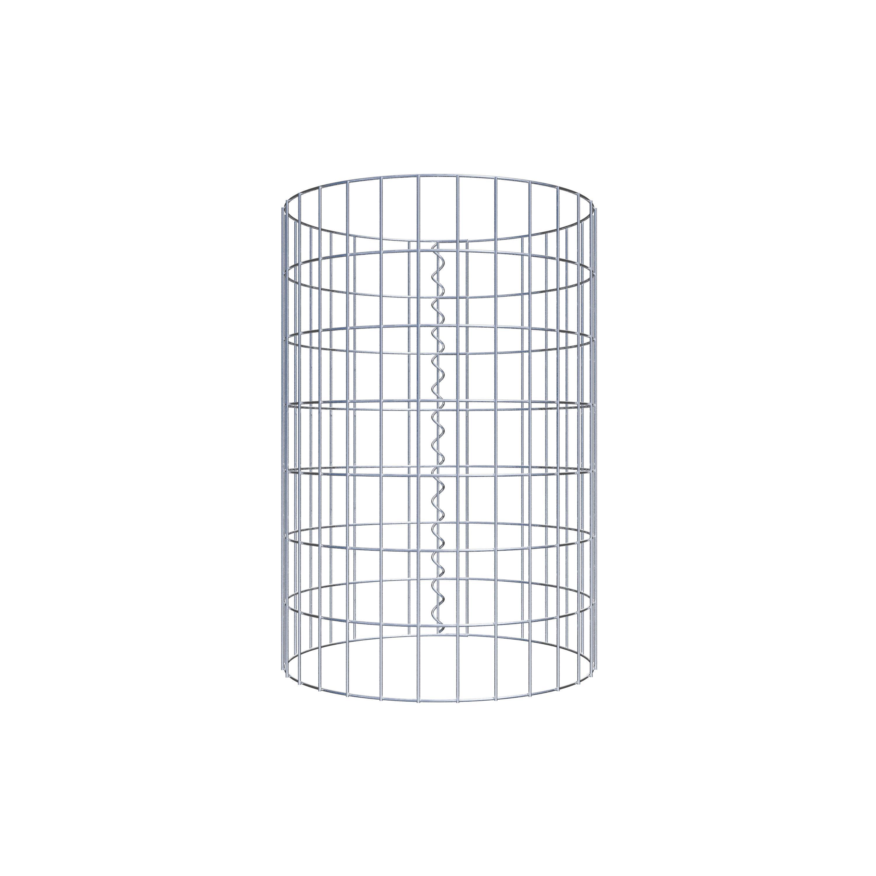 Schanskorfkolom diameter 47 cm, MW 5 x 10 cm rond