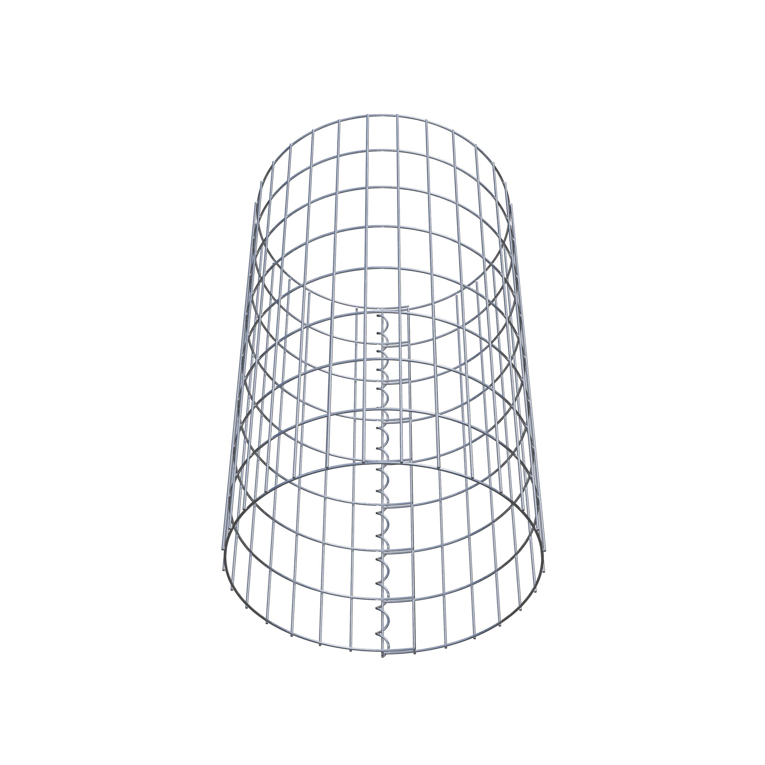 Schanskorfkolom diameter 47 cm, MW 5 x 10 cm rond