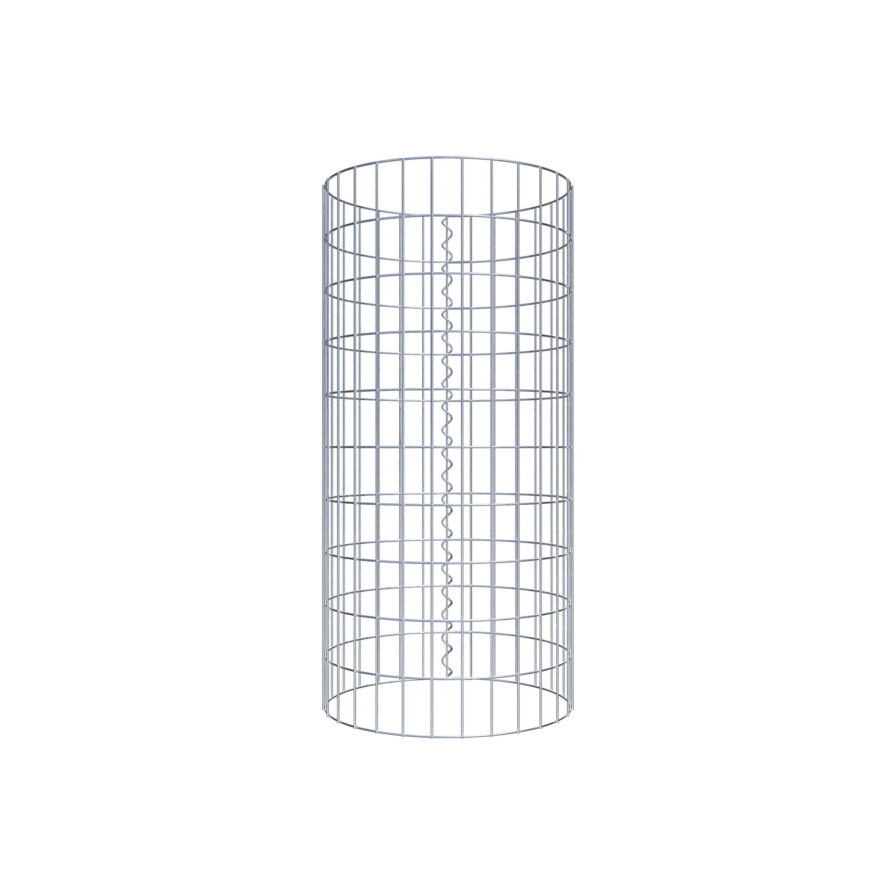 Schanskorfkolom diameter 47 cm, MW 5 x 10 cm rond