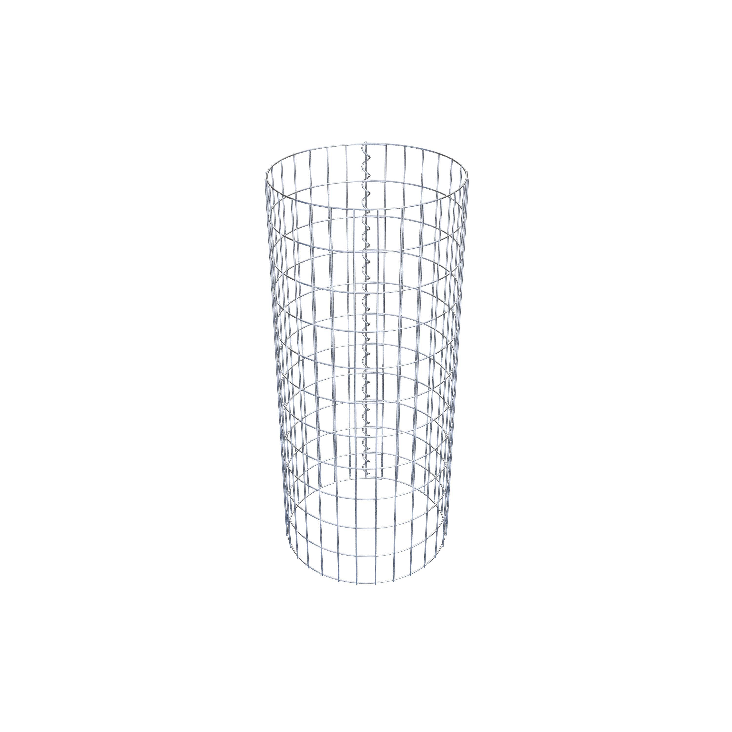 Schanskorfkolom diameter 47 cm, MW 5 x 10 cm rond