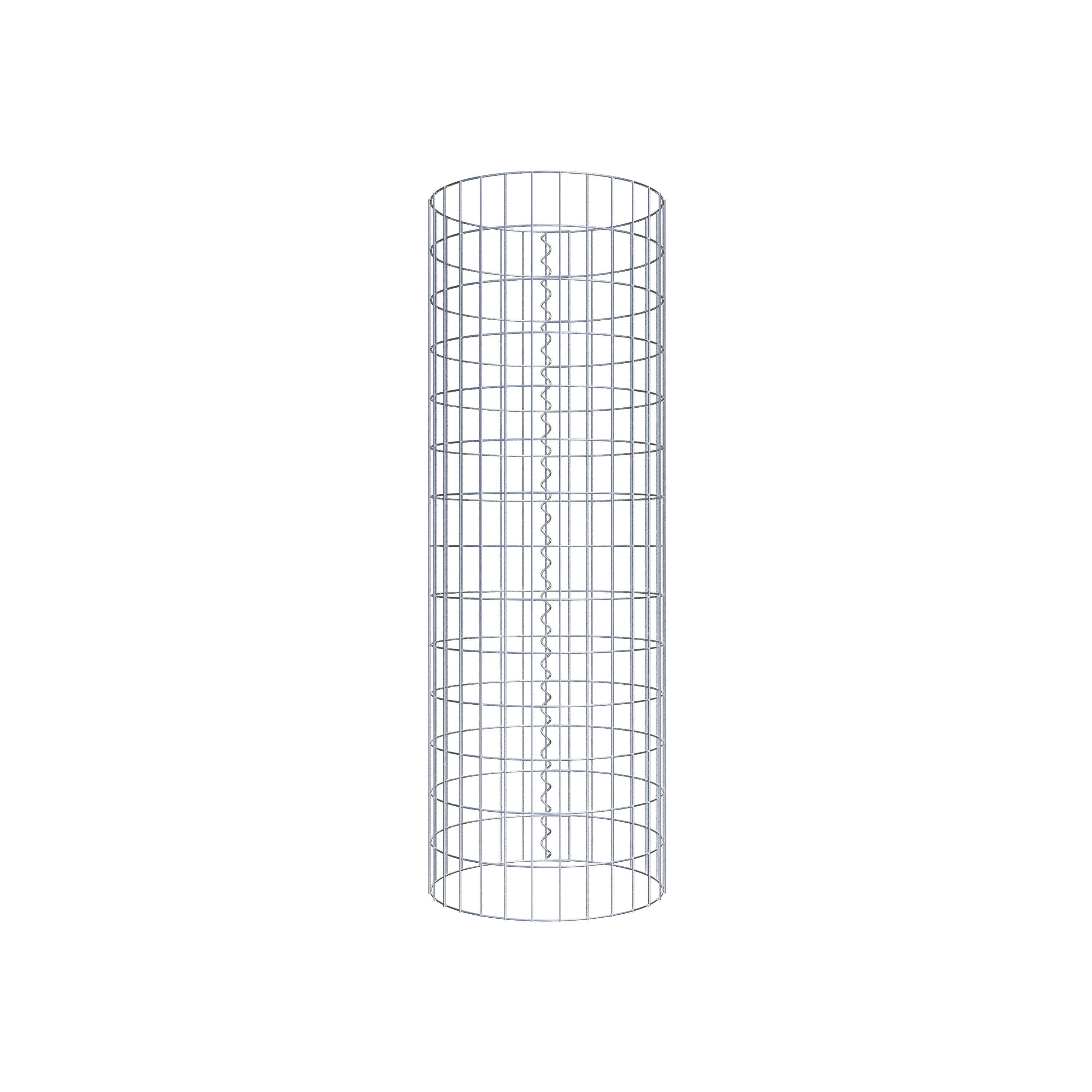 Schanskorfkolom diameter 47 cm, MW 5 x 10 cm rond