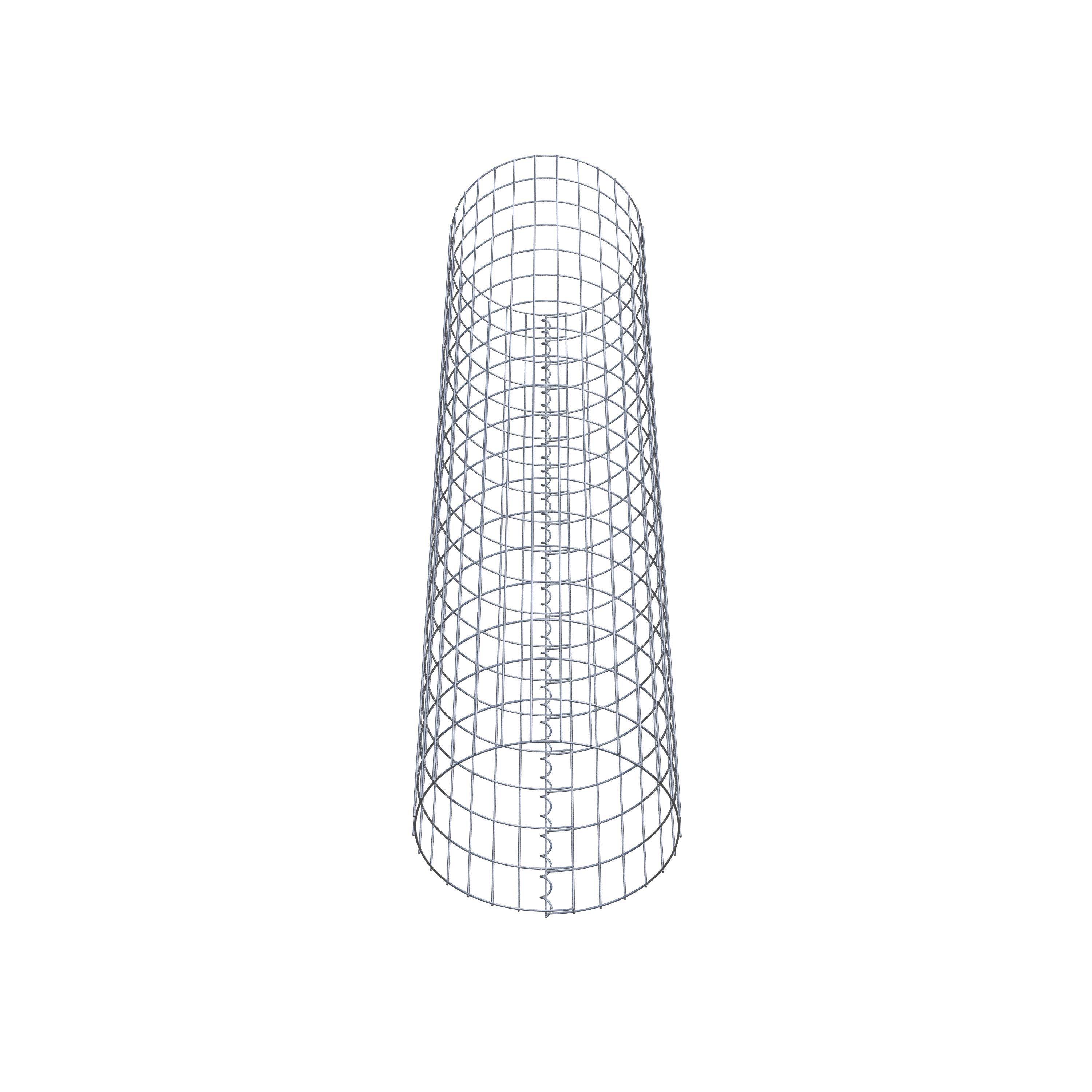 Schanskorfkolom diameter 47 cm, MW 5 x 10 cm rond