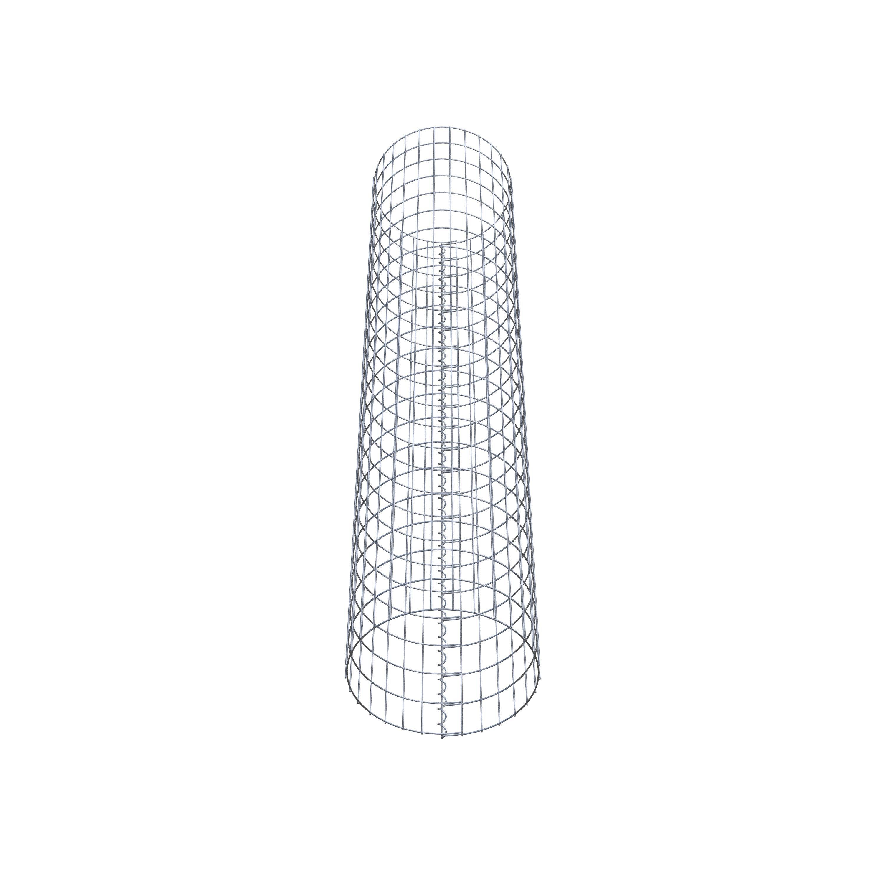 Schanskorfkolom diameter 47 cm, MW 5 x 10 cm rond