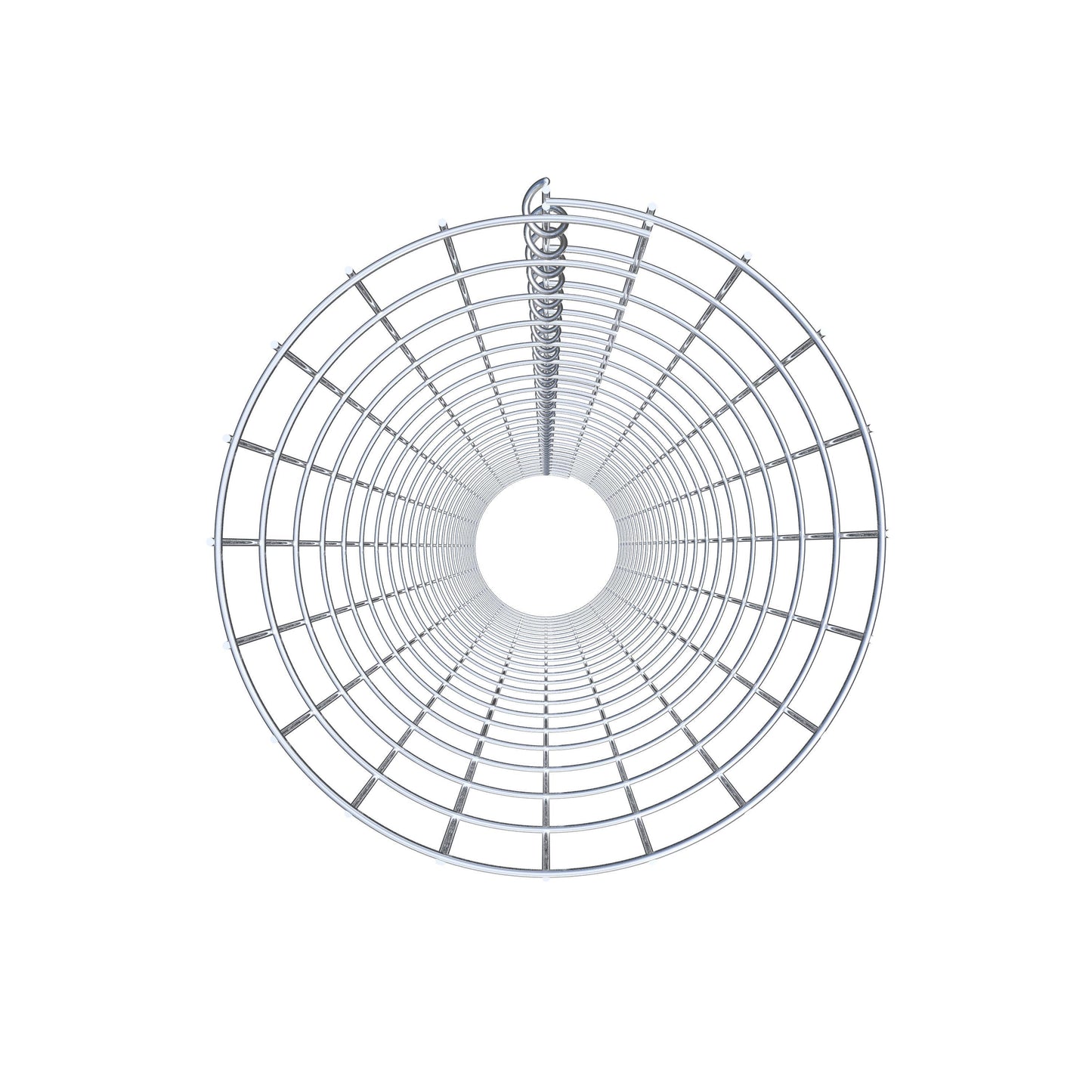 Gabionsøjle ca. 32 cm diameter, 230 cm højde, maskestørrelse 5 cm x 10 cm