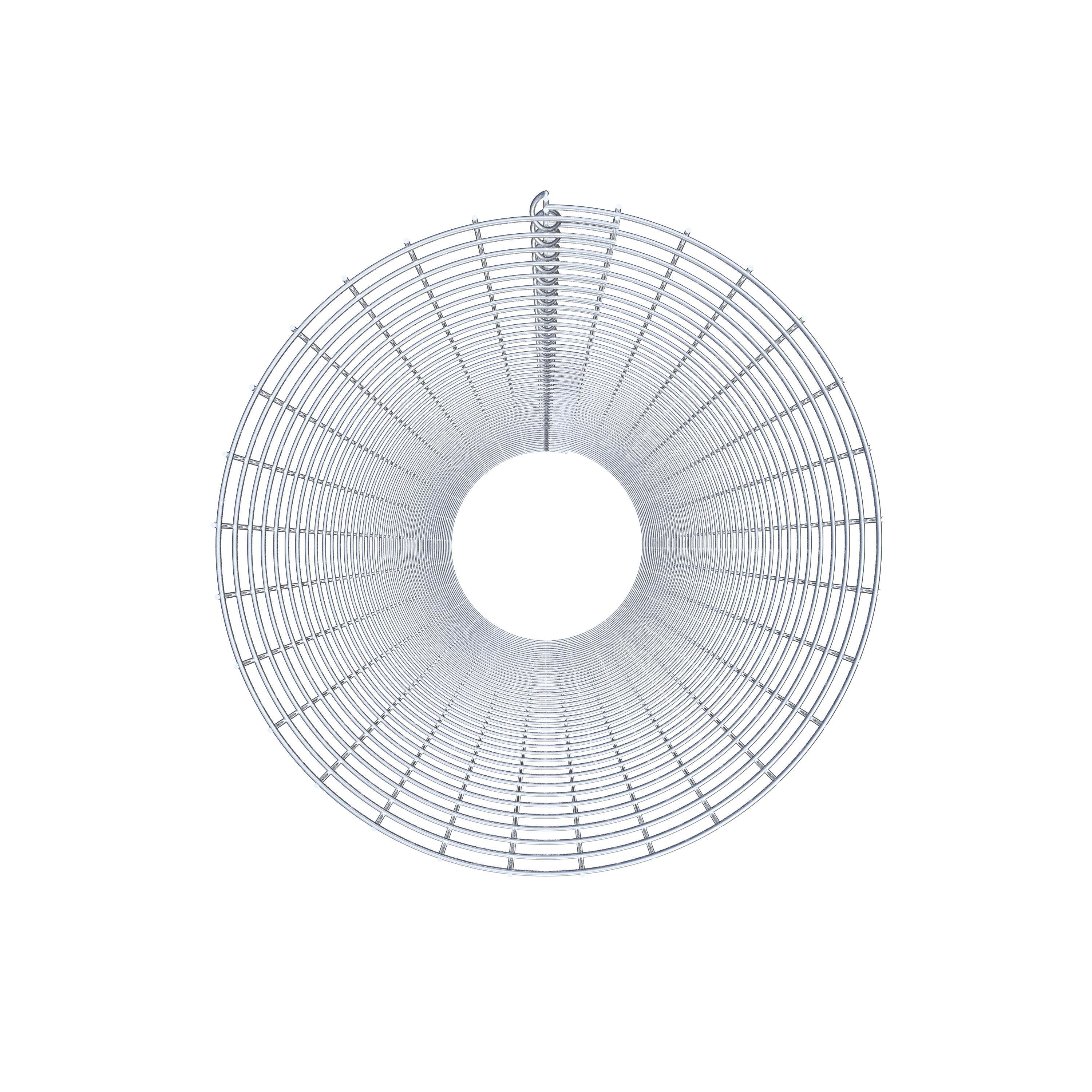 Schanskorfkolom diameter 47 cm MW 5 x 5 cm rond