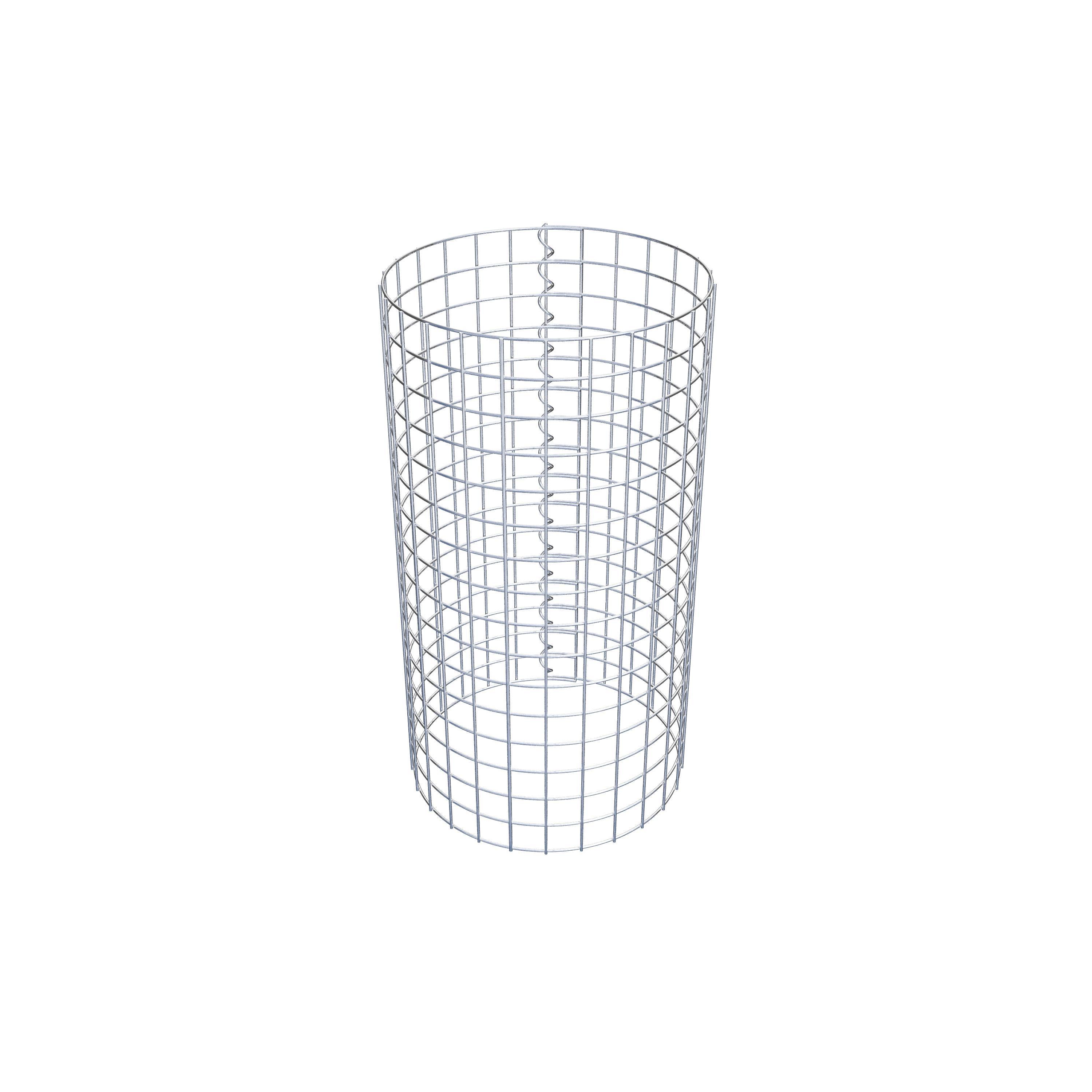 Gabionensäule Durchmesser 42 cm MW 5 x 5 cm rund