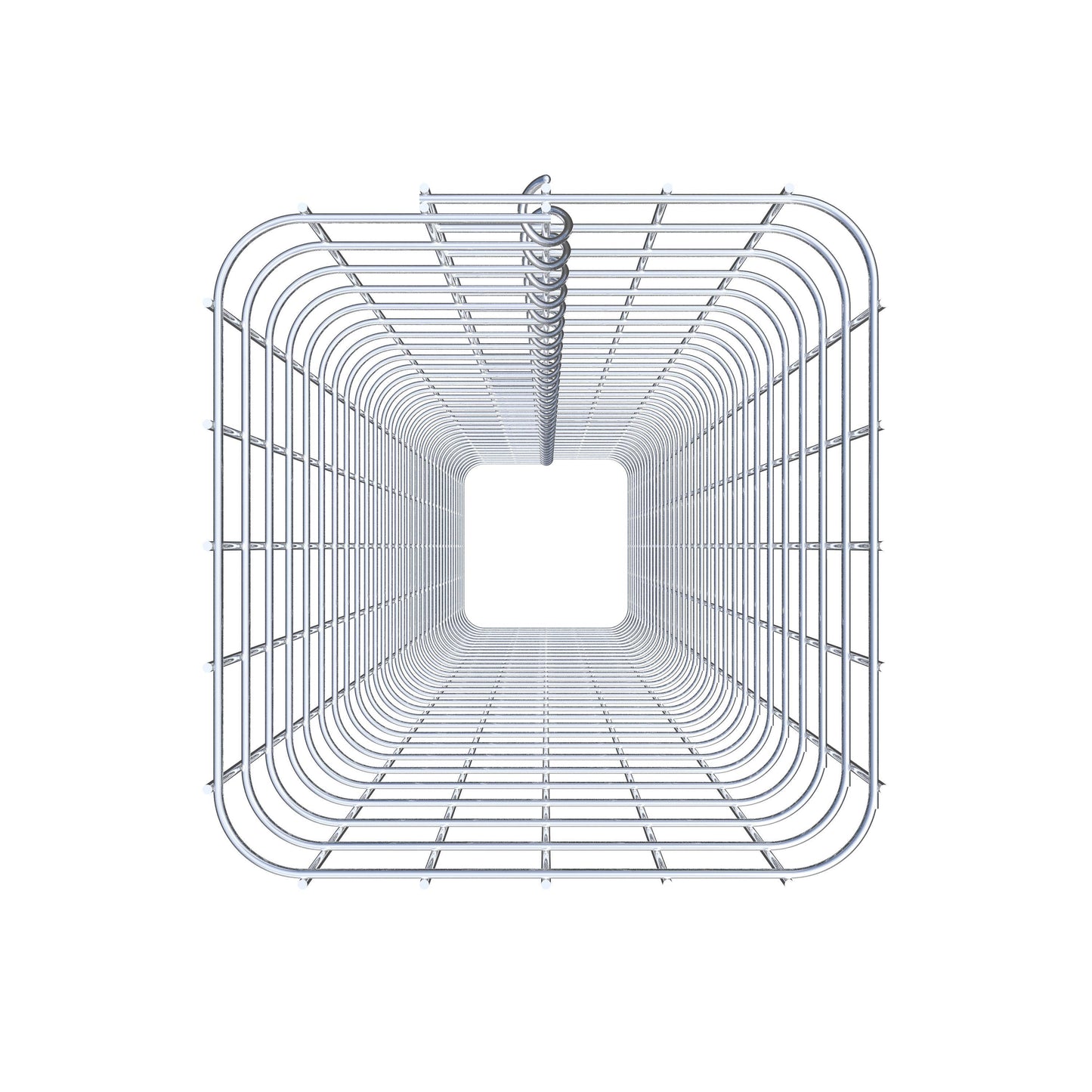 Colonna di gabbioni 27 x 27 cm MW 5 x 5 cm quadrato