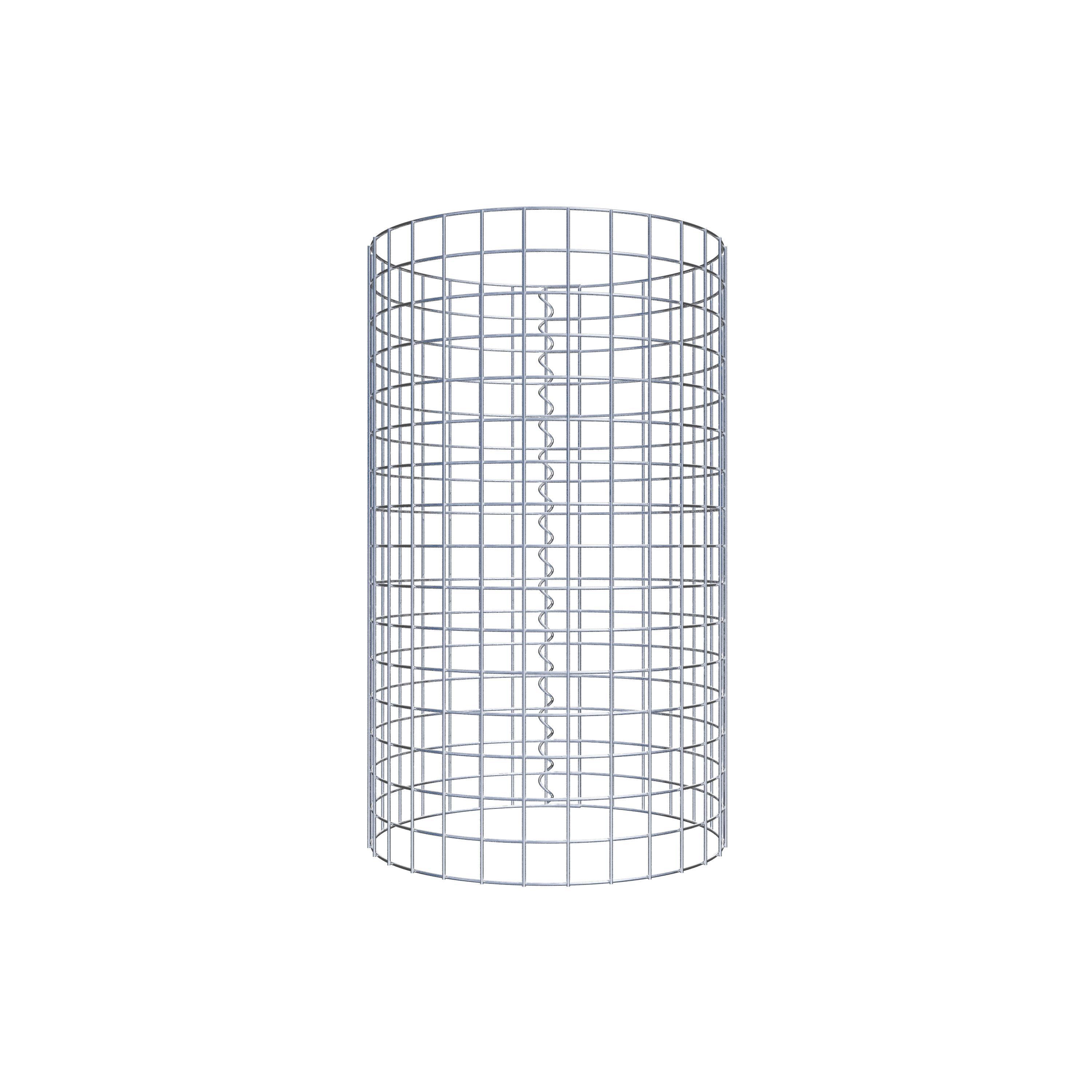 Schanskorfkolom diameter 47 cm MW 5 x 5 cm rond