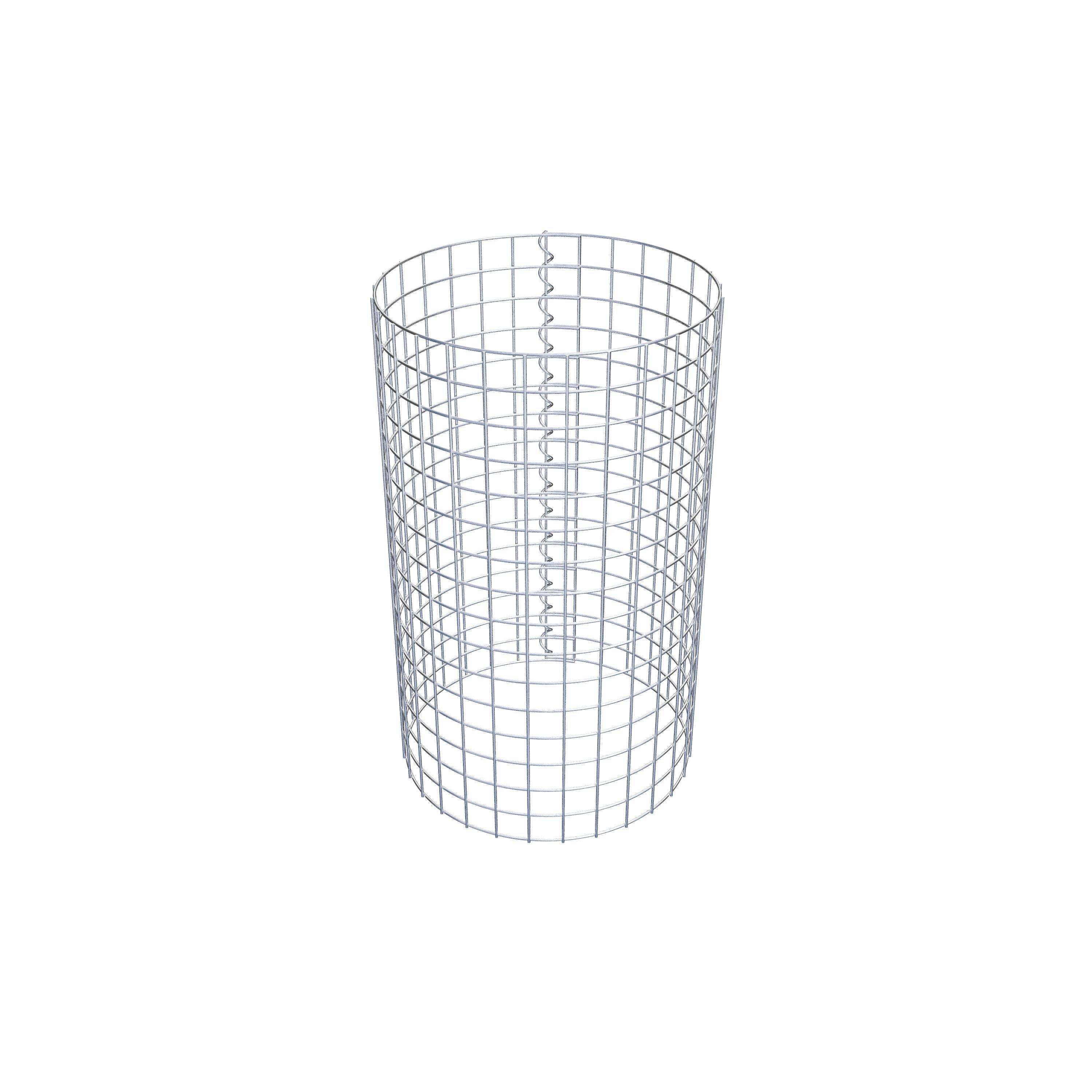 Schanskorfkolom diameter 47 cm MW 5 x 5 cm rond