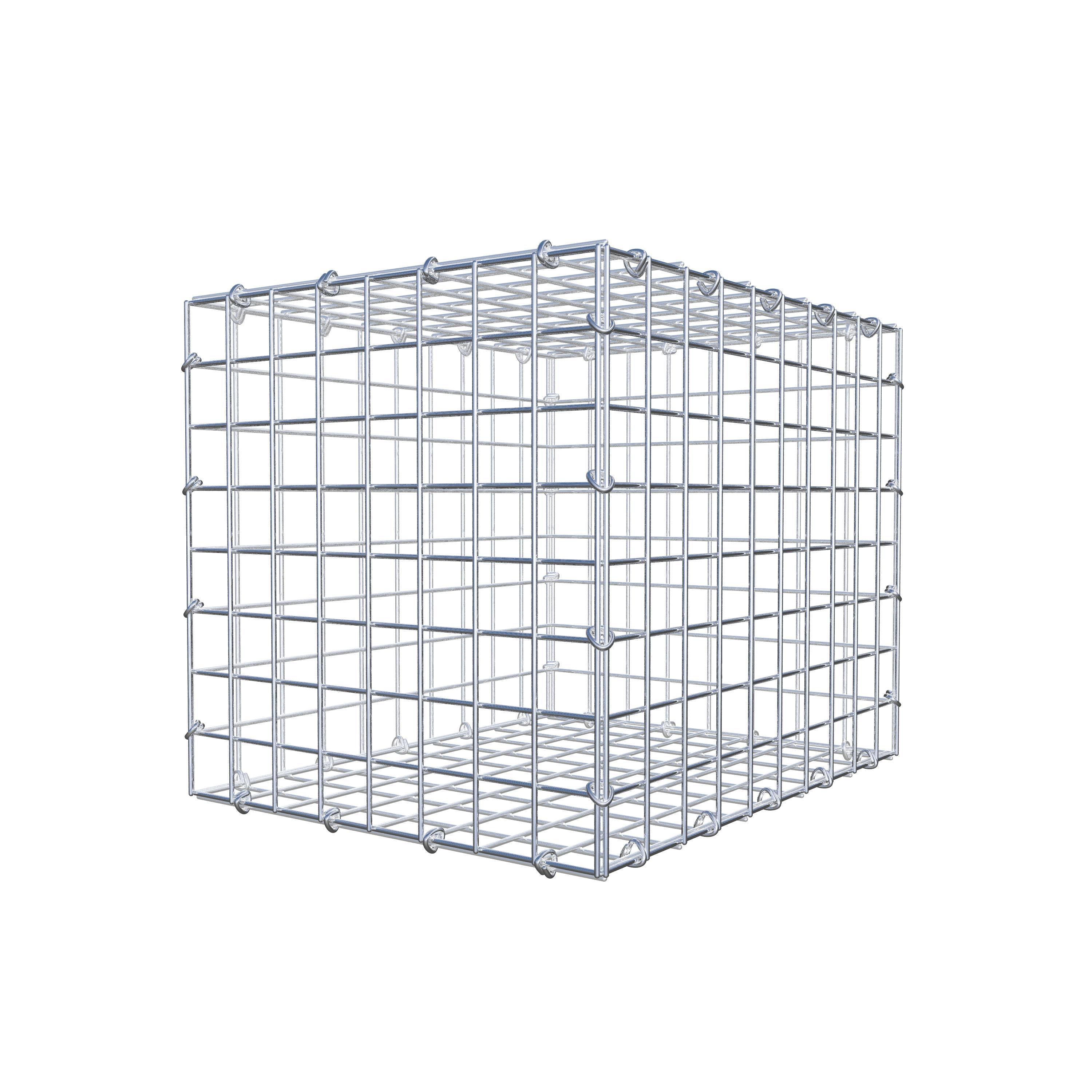 Gabion 50 cm x 40 cm x 40 cm (L x H x D), maskestørrelse 5 cm x 5 cm, C-ring