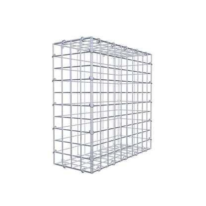 Gabion 50 cm x 50 cm x 20 cm (L x H x D), maskestørrelse 5 cm x 5 cm, C-ring
